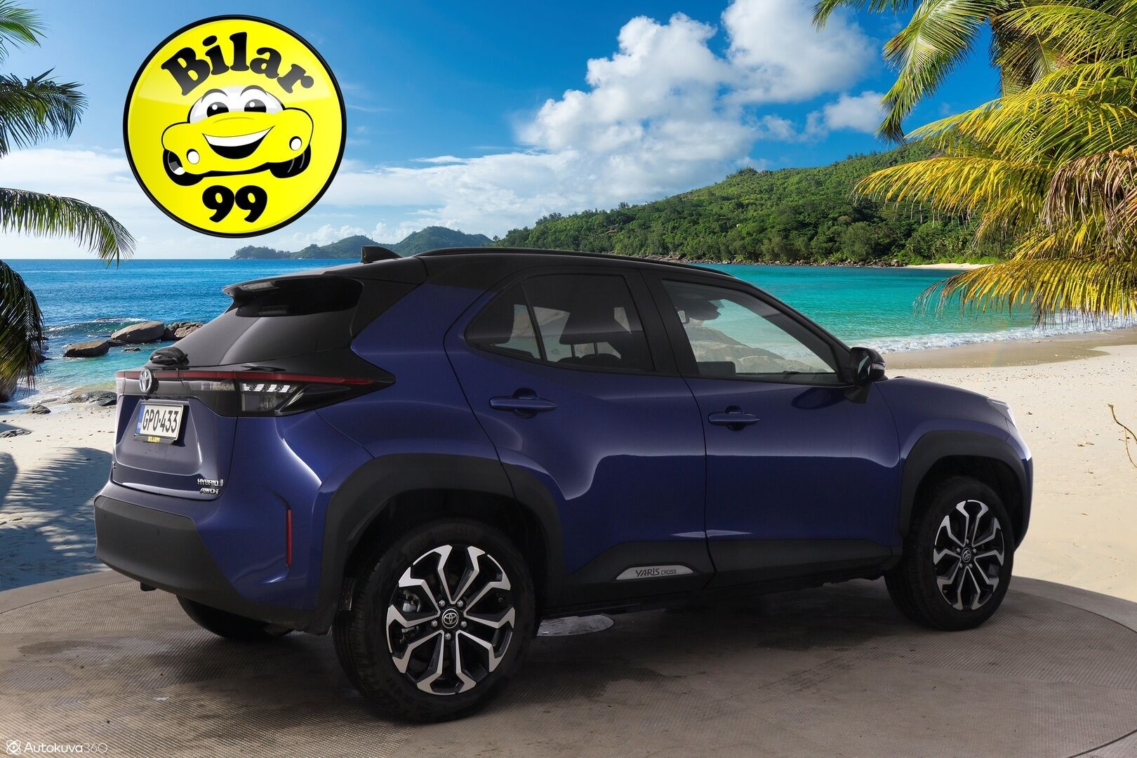 Toyota Yaris Cross 2023 1,5 Hybrid AWD-i Intense ACC / P.kamera / Blis / Navi / KeyLessGo / Lohko.S.Pistoke / S.luukku / Merkkihuollettu - 3,99 % KORKOTARJOUS TÄHÄN AUTOON - Joka maastoon sopiva / Lähes uusi / Upeat varusteet! 