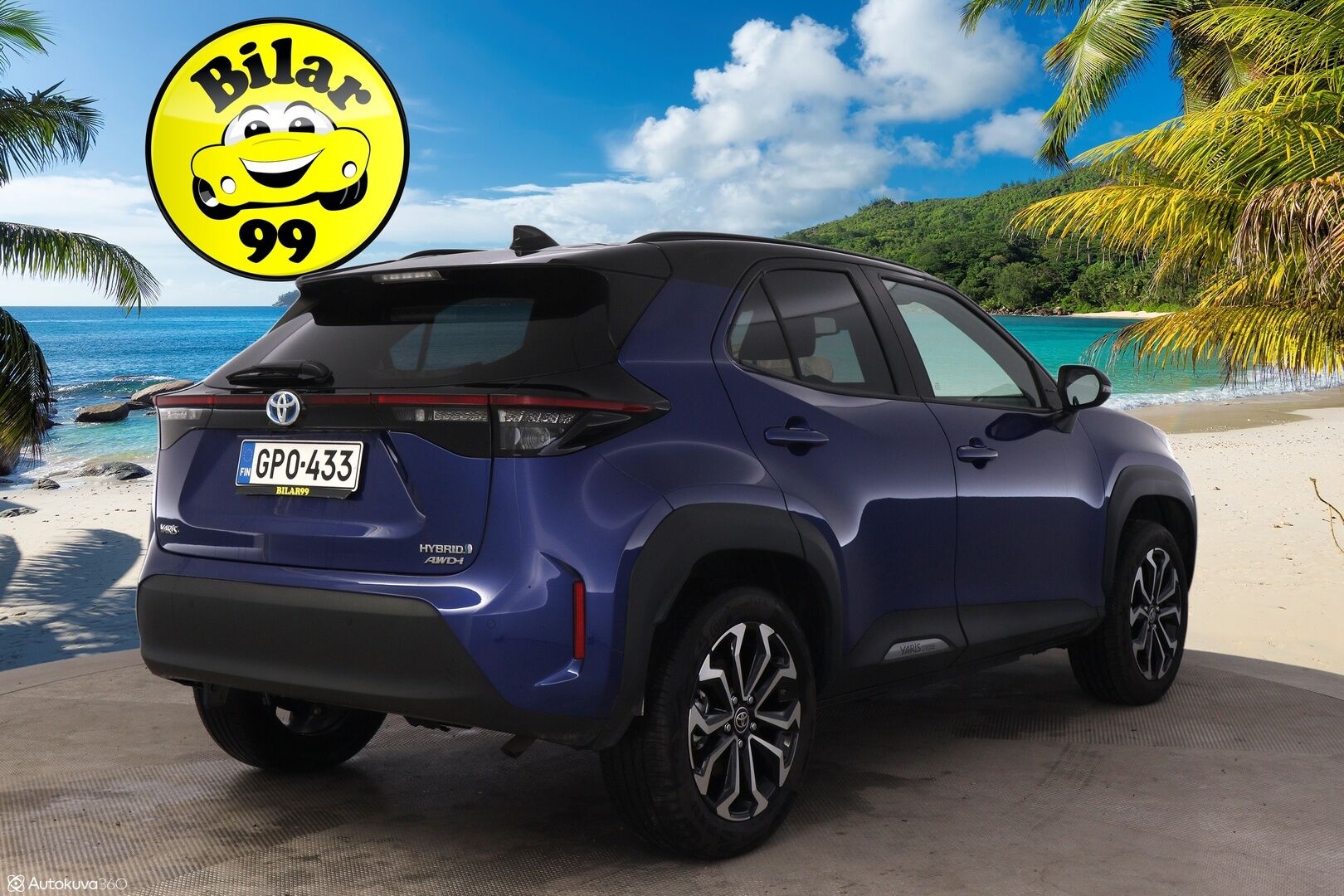 Toyota Yaris Cross 2023 1,5 Hybrid AWD-i Intense ACC / P.kamera / Blis / Navi / KeyLessGo / Lohko.S.Pistoke / S.luukku / Merkkihuollettu - 3,99 % KORKOTARJOUS TÄHÄN AUTOON - Joka maastoon sopiva / Lähes uusi / Upeat varusteet! 