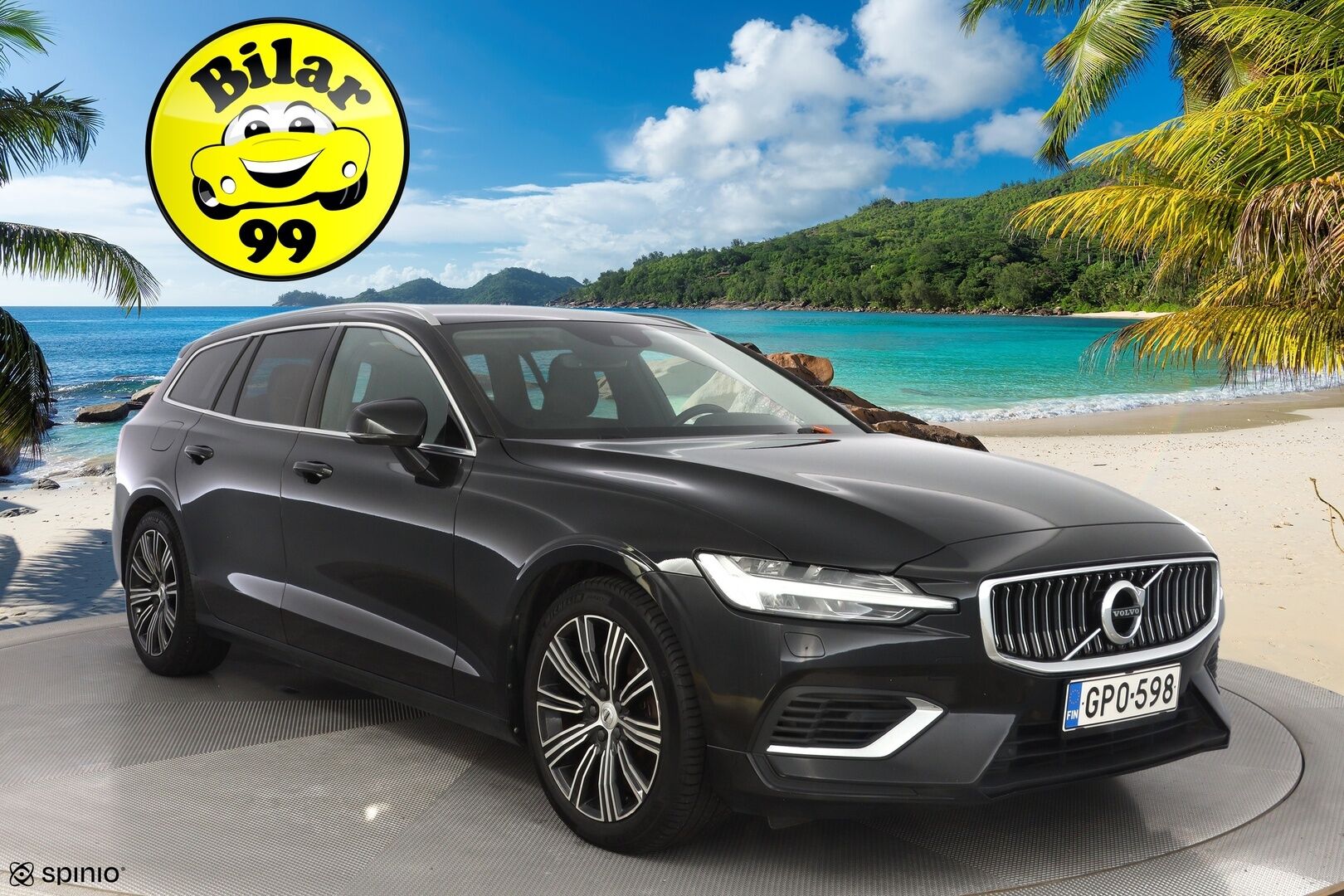 Volvo V60 2021 T6 Recharge AWD Momentum Advanced *ACC / BLIS / Webasto / VOC / Kamera / Pilot Assist / Navi * - Kahdet Volvon vanteet / Juuri katsastettu / Auto myydään juuri huollettuna sekä jakohihna vaihdettuna!