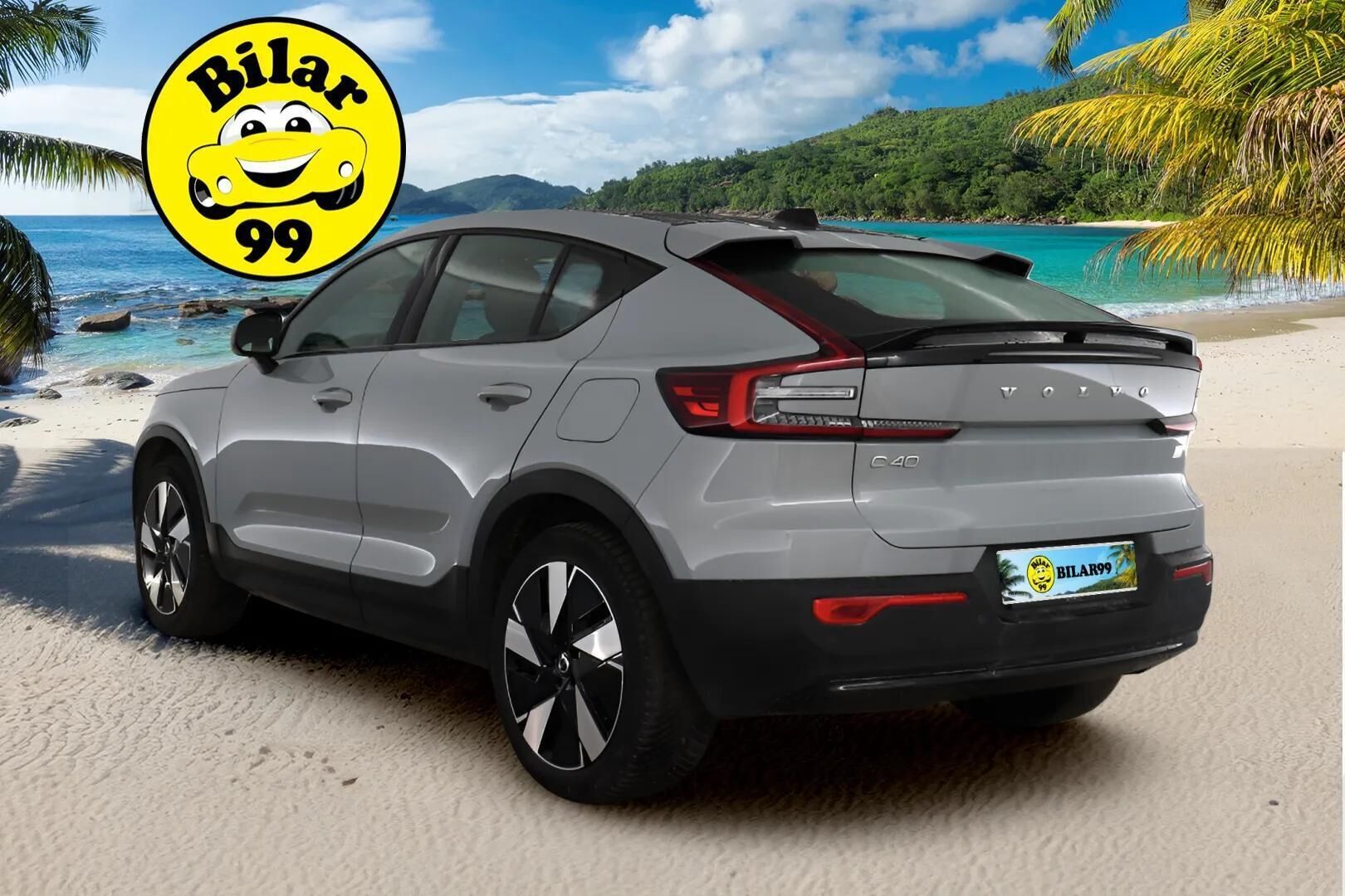 Volvo C40 2024 Recharge Single Plus Extended Range - | Adapt.Vakkari | Lämpöpumppu | Vetokoukku | Muistipenkki kuljettajalla | Peruutuskamera | Lasikatto | TULOSSA |