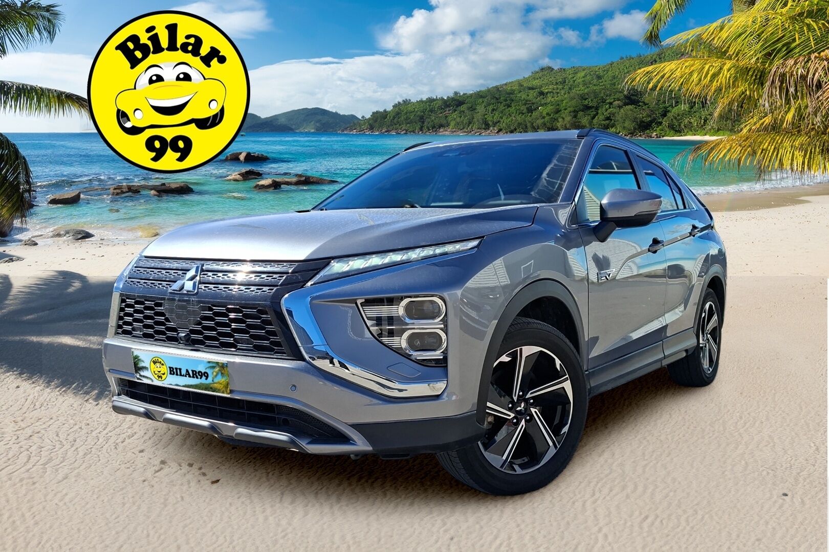MITSUBISHI Eclipse Cross 2022 2.4 PHEV Invite 4WD * Vetokoukku / Remote Control / Peruutuskamera / Bi-LED / KeylessGo / Huippusiisti! - 2x Hyvät renkaat alkuperäisvantein / Juuri tullut Tampereelle!