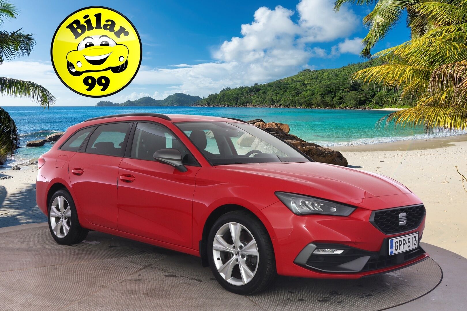 SEAT LEON SPORTSTOURER 2021 1,4 PHEV 204 eHybrid FR DSG ** Vakkari / P.Kamera / Navi / Lane assist ** - *Juuri huollettu / Taloudellinen / Hyvin varusteltu / 2x renkaat vantein*