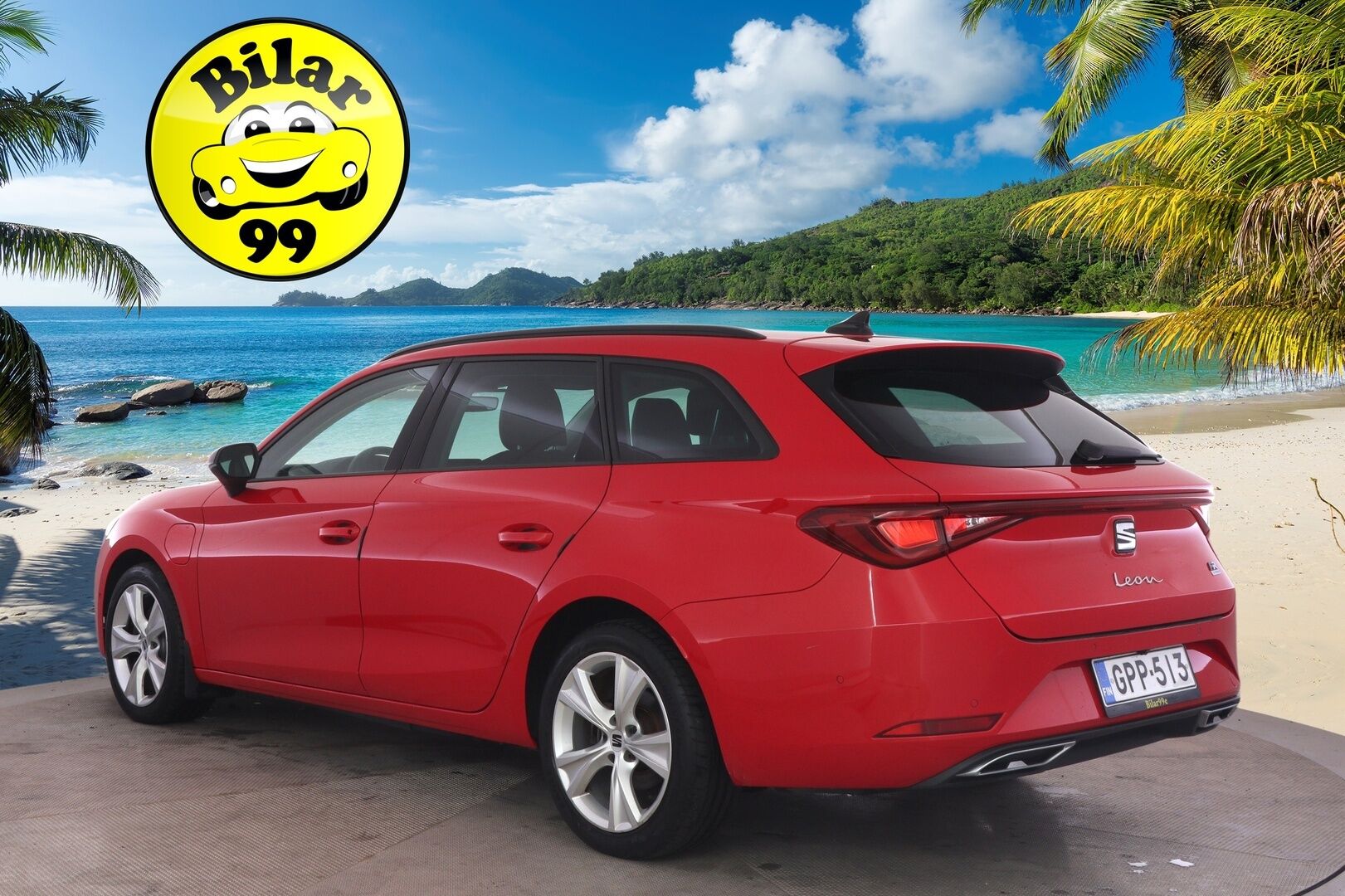 SEAT LEON SPORTSTOURER 2021 1,4 PHEV 204 eHybrid FR DSG ** Vakkari / P.Kamera / Navi / Lane assist ** - *Juuri huollettu / Taloudellinen / Hyvin varusteltu / 2x renkaat vantein*