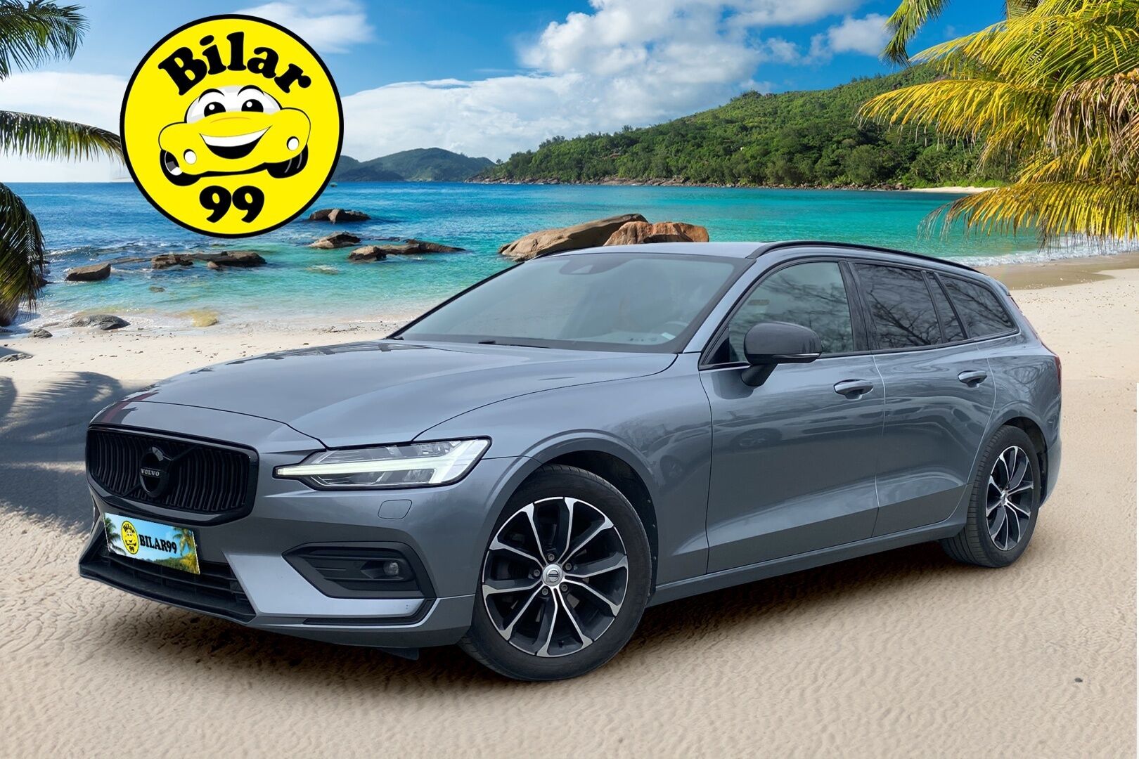 Volvo V60 2019 D4 Momentum aut *ACC / Webasto / Pilot Assist / Sporttinahat / Koukku / Tutkat / Sähköluukku* - Huippuvarusteet! / Juuri huollettu / Hyvät Hankookin nastat - HULLUT AVAJAISHULINAT KORKOTARJOUS 3,29 %