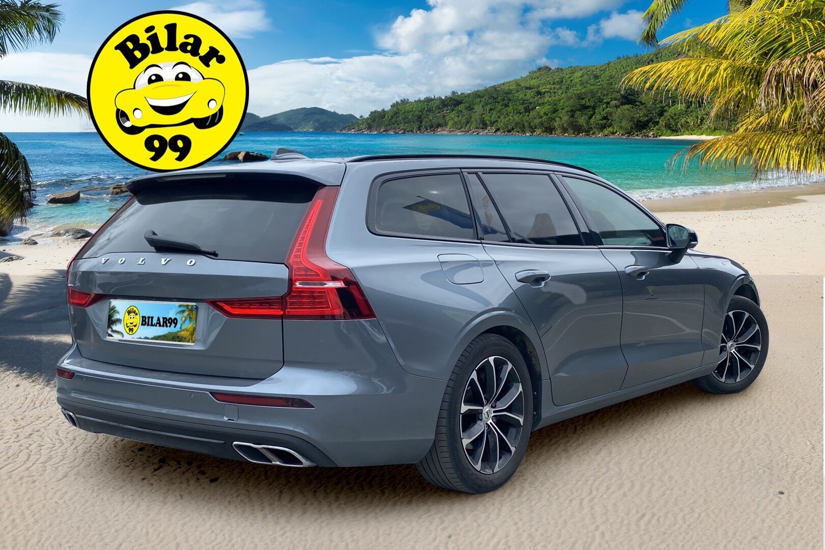 Volvo V60 2019 D4 Momentum aut *ACC / Webasto / Pilot Assist / Sporttinahat / Koukku / Tutkat / Sähköluukku* - Huippuvarusteet! / Juuri huollettu / Hyvät Hankookin nastat - HULLUT AVAJAISHULINAT KORKOTARJOUS 3,29 %