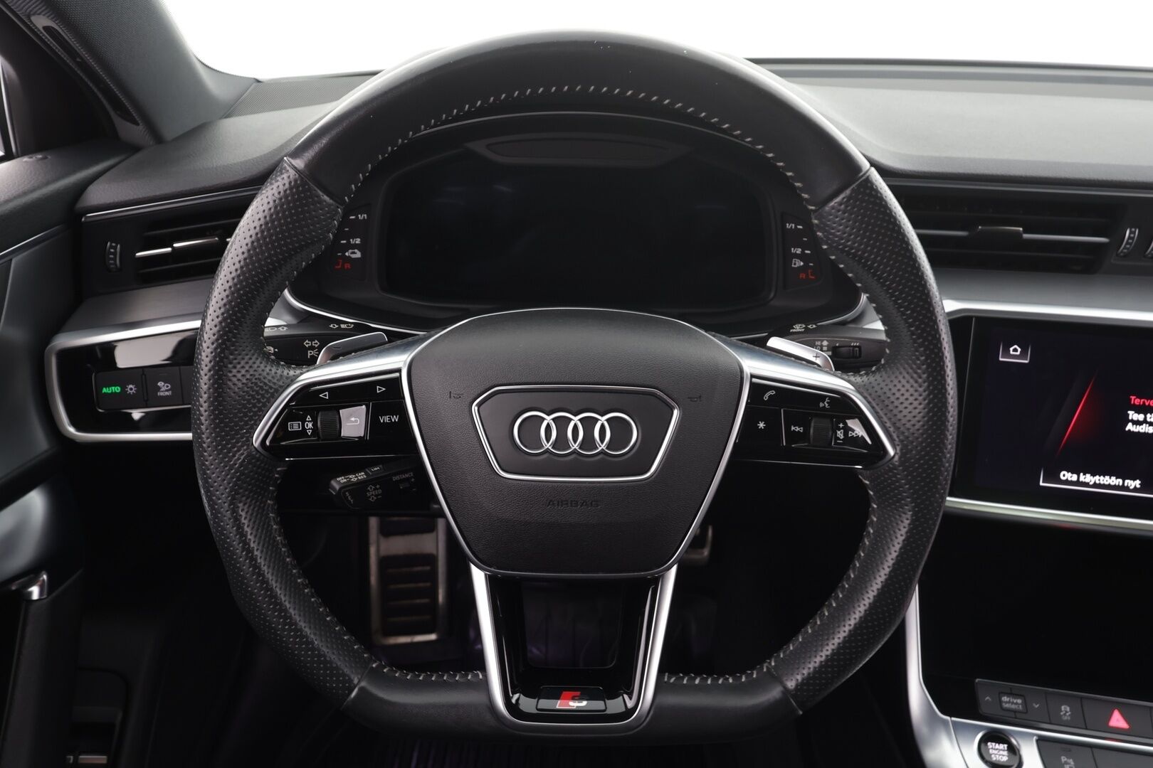 Audi A6 2021 55 TFSI e quattro S-line *Adapt.vakkari / P-Kamera / Matrix LED / Koukku / Black Optic* - Koti & kauppalaturi / Kahdet renkaat