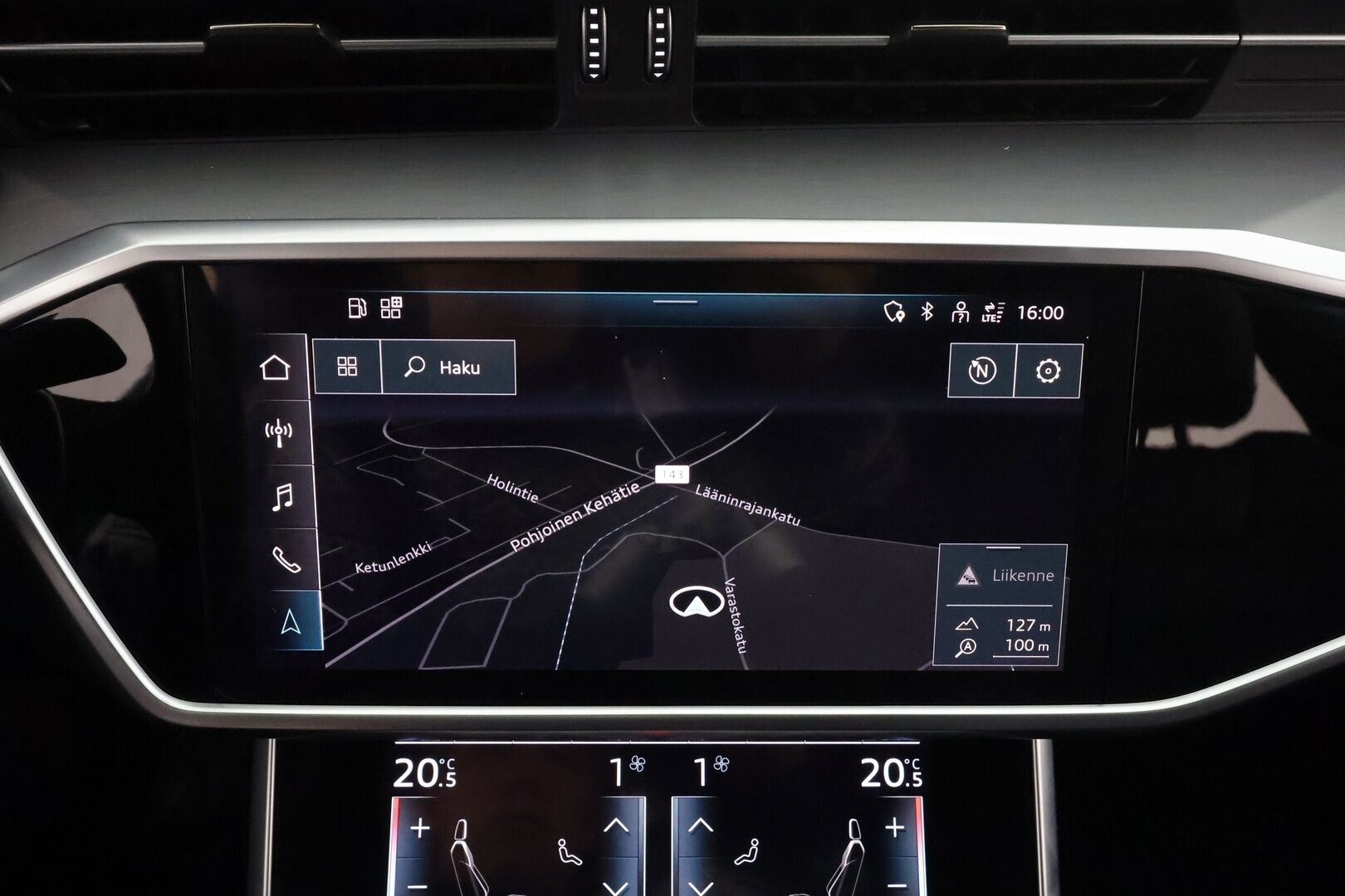 Audi A6 2021 55 TFSI e quattro S-line *Adapt.vakkari / P-Kamera / Matrix LED / Koukku / Black Optic* - Koti & kauppalaturi / Kahdet renkaat