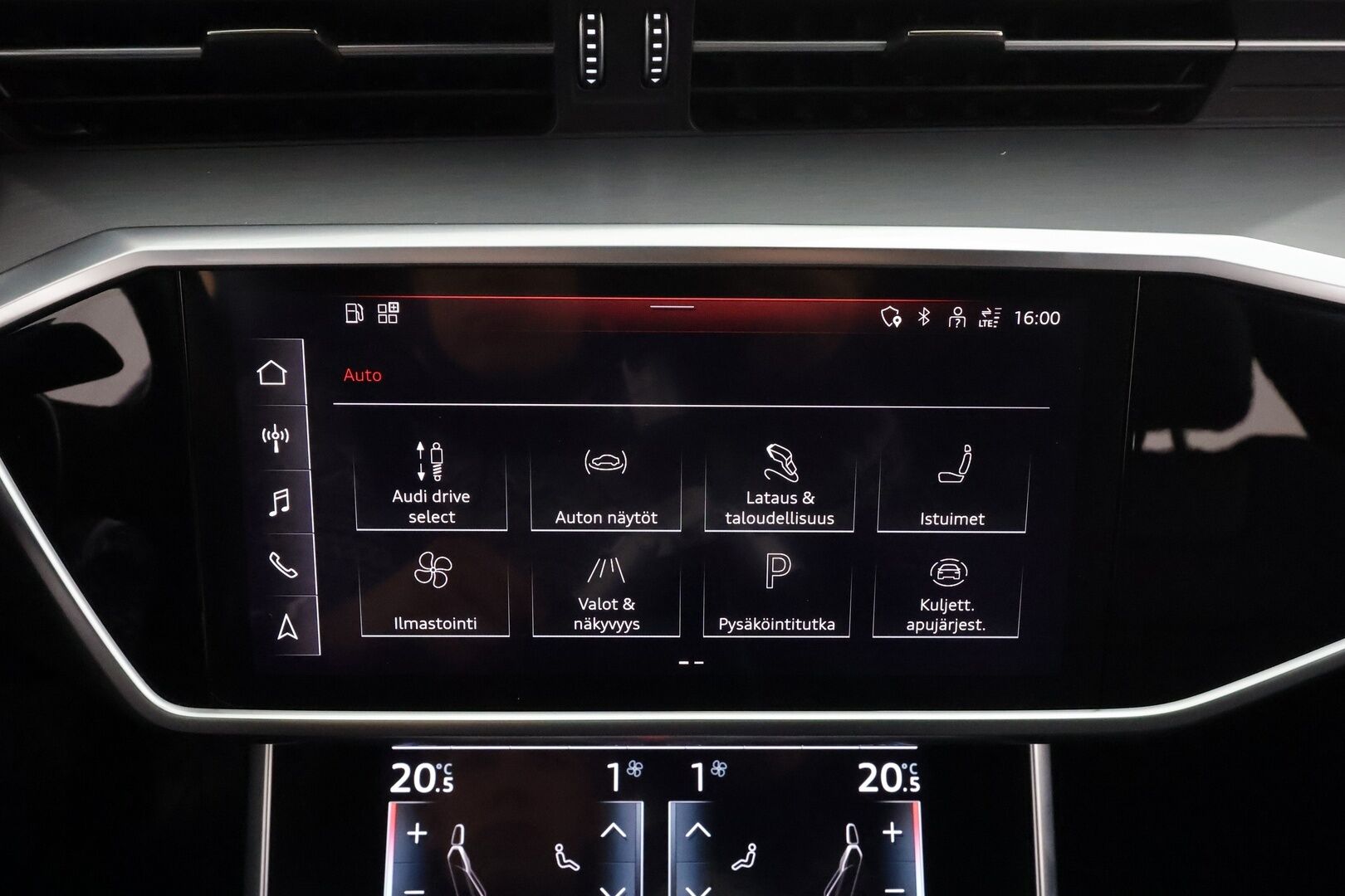 Audi A6 2021 55 TFSI e quattro S-line *Adapt.vakkari / P-Kamera / Matrix LED / Koukku / Black Optic* - Koti & kauppalaturi / Kahdet renkaat