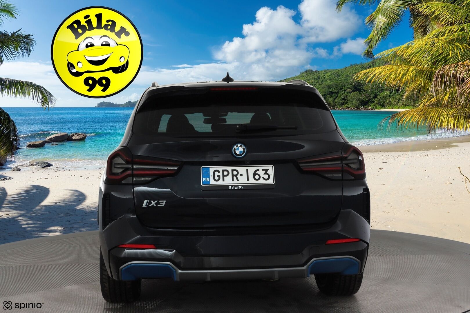 BMW iX3 2022 G08 M Sport Charged * ACC / Panorama / P.kamera / Adapt.LED / Muistipenkki / Koukku / Navi / Comfort Access * - Merkkihuollettu / Akku kuntotarkastettu SoH 97,2%