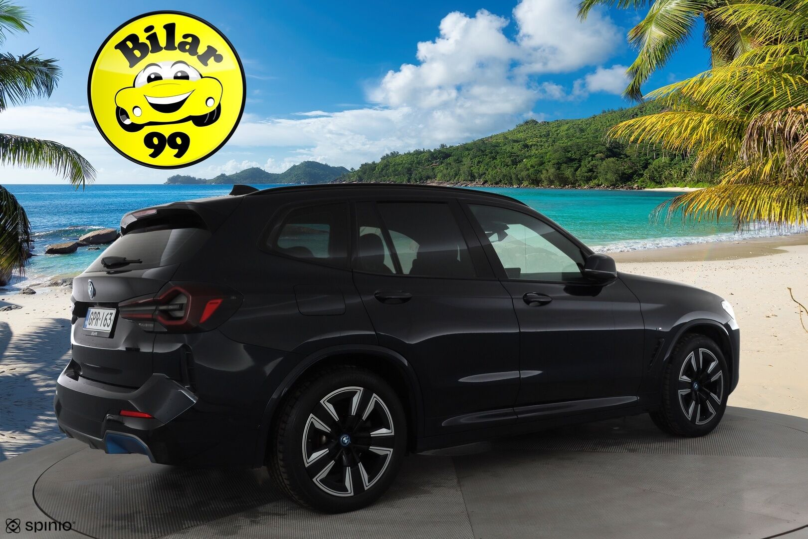 BMW iX3 2022 G08 M Sport Charged * ACC / Panorama / P.kamera / Adapt.LED / Muistipenkki / Koukku / Navi / Comfort Access * - Merkkihuollettu / Akku kuntotarkastettu SoH 97,2%