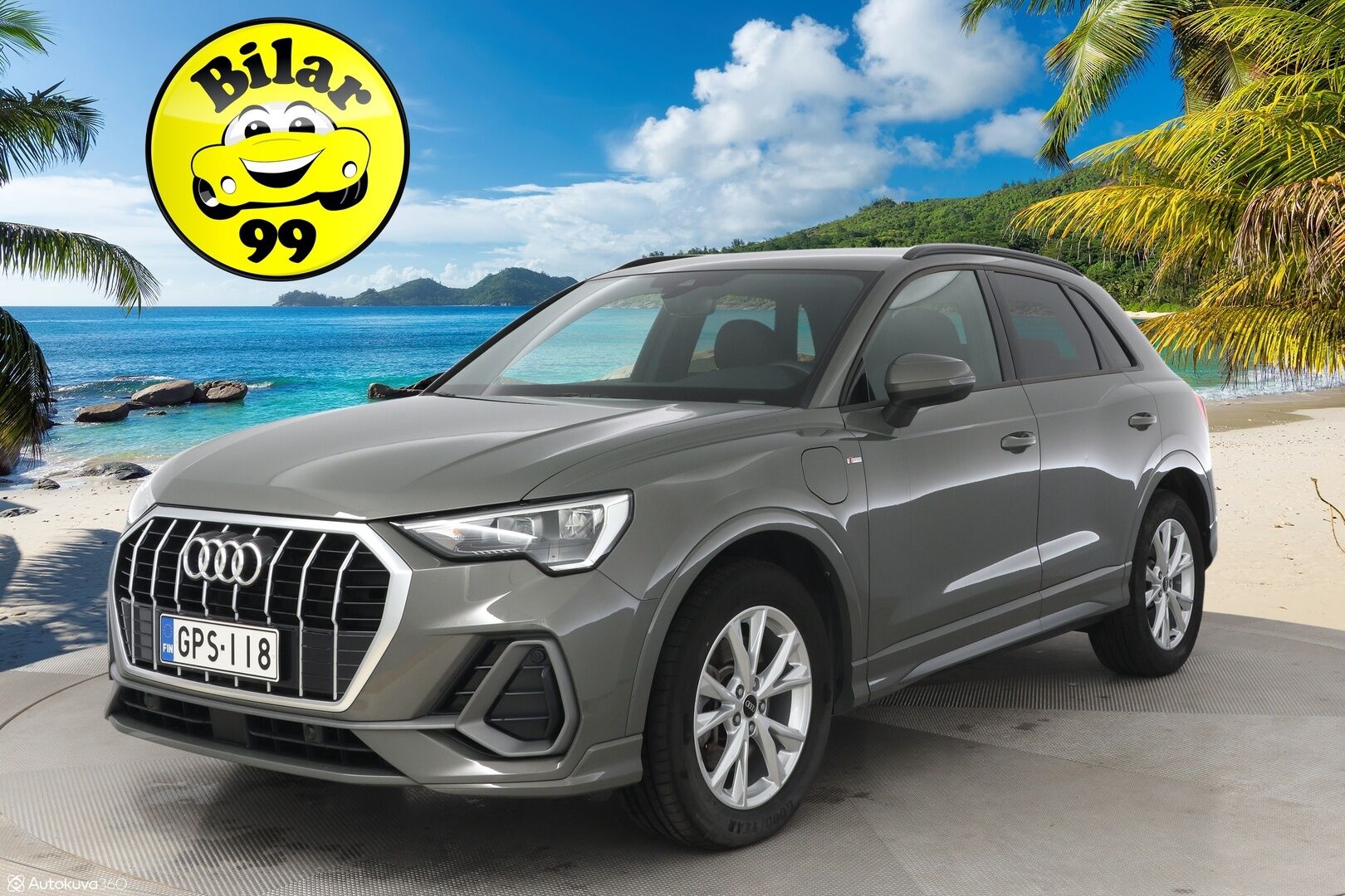 Audi Q3 2021 S line 45 TFSI e 180 kW S tronic - 3,99 % KORKOTARJOUS TÄHÄN AUTOON - S LINE / Adapt.Vakkari / Digital Cockpit / Puolinahkaiset Sporttipenkit / BLIS / Navigointi / Upea yksilö!
