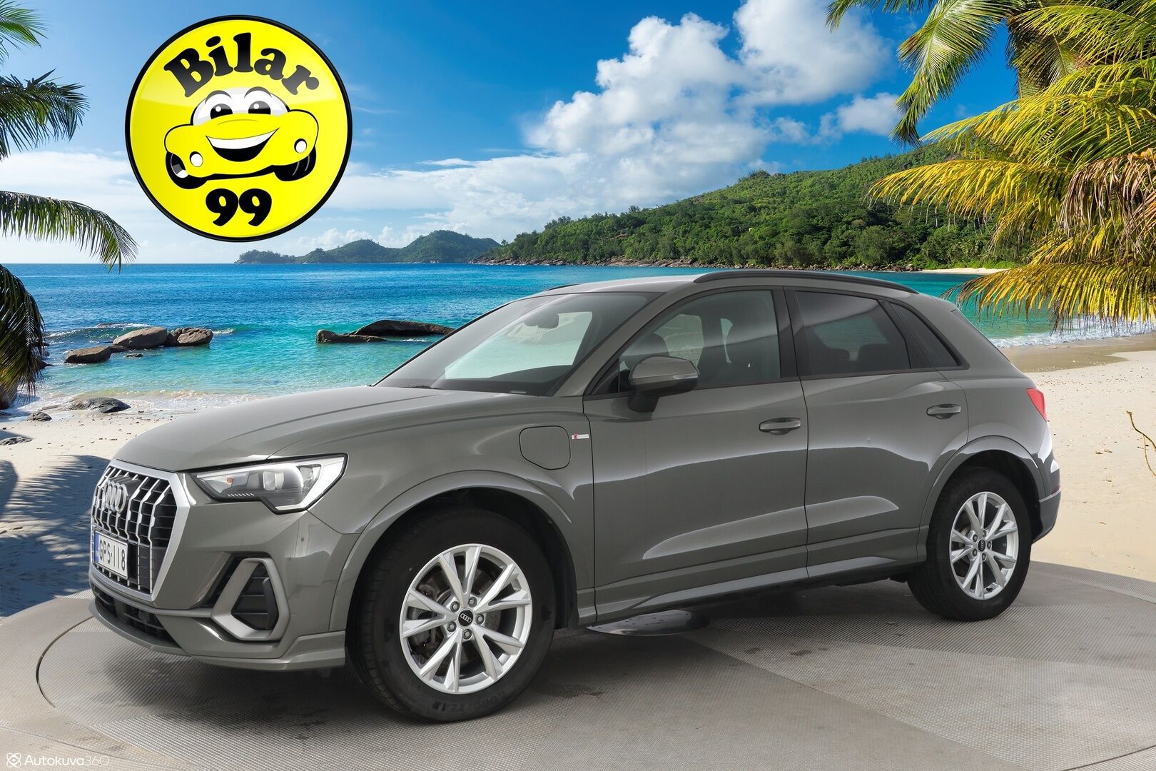 Audi Q3 2021 S line 45 TFSI e 180 kW S tronic - 3,99 % KORKOTARJOUS TÄHÄN AUTOON - S LINE / Adapt.Vakkari / Digital Cockpit / Puolinahkaiset Sporttipenkit / BLIS / Navigointi / Upea yksilö!