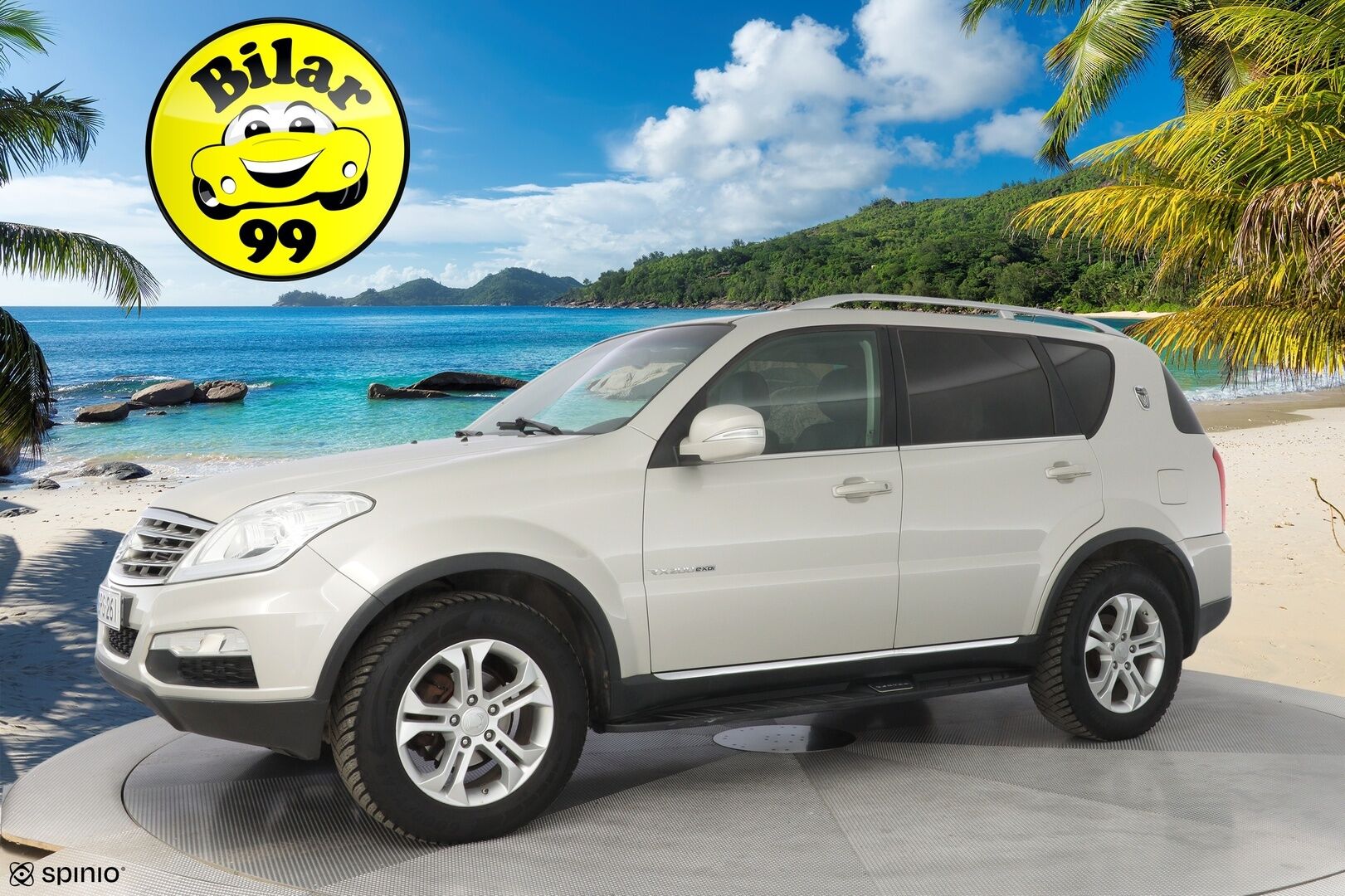 Ssangyong Rexton 2016 D20 AWD 5AT QUARTZ LIMITED - | Vakkari | Kuskinpenkki sähkö+muisti | Kattoikkuna | Pakettiautoksi rekisteröity | 2x Renkaat | Seuraava katsastus 10/26 | 