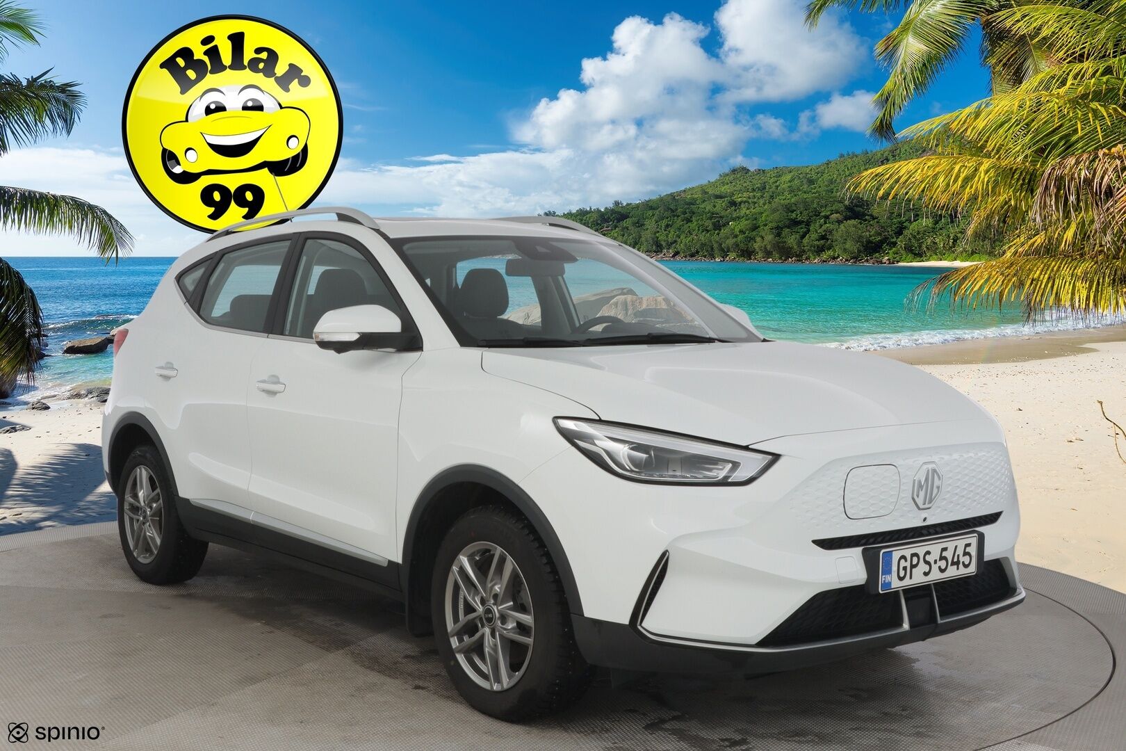 MG ZS 2023 Luxory 70 kWh *Panorama / ACC / 360 kamera / Nahat* - *2x Renkaat ja vanteet / Suomi-auto / SoH 97%!*