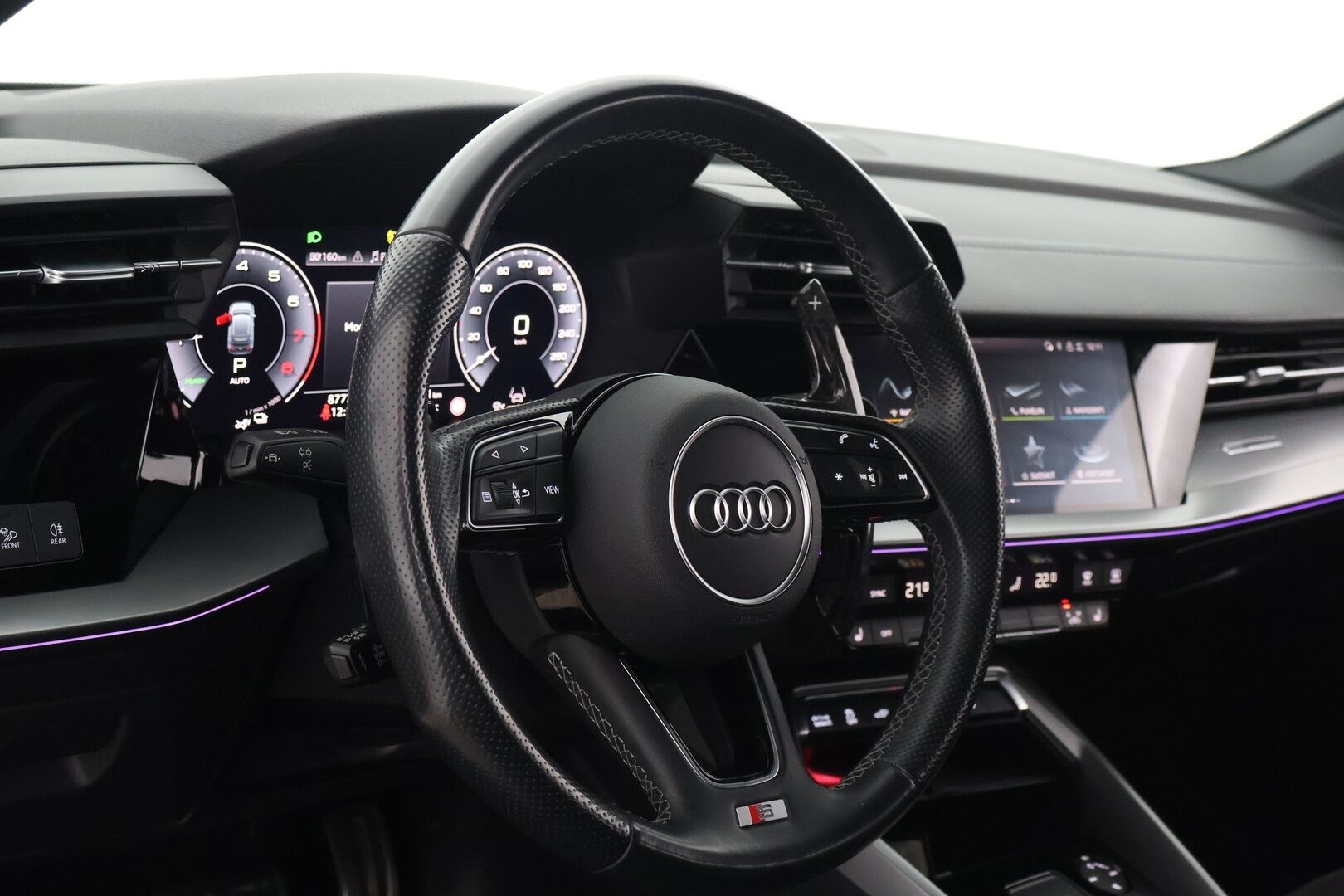 Audi A3 2021 Sportback Business S line 40 TFSI e 150kW S tronic - Adapt. Vak | P-kamera | Muistipenkki | Urheiluistuimet | Digimittaristo | LED | SOH 91.7% | Huippuvarusteltu! | 