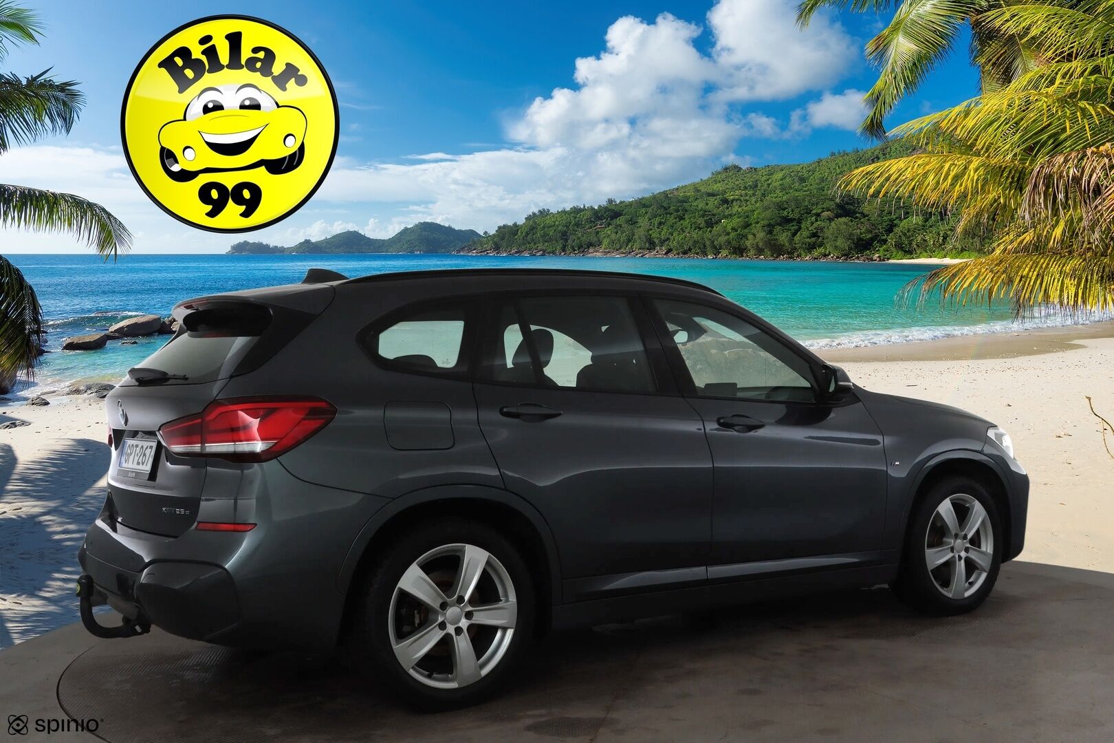 BMW X1 2022 BMW X1 F48 xDrive25e A Charged Edition M Sport * ACC / HUD / Koukku / Sporttipenkit / P.tutkat / LED / Navi * - Akku kuntotarkastettu Soh 90,3% / Kahdet renkaat aluvanteilla 