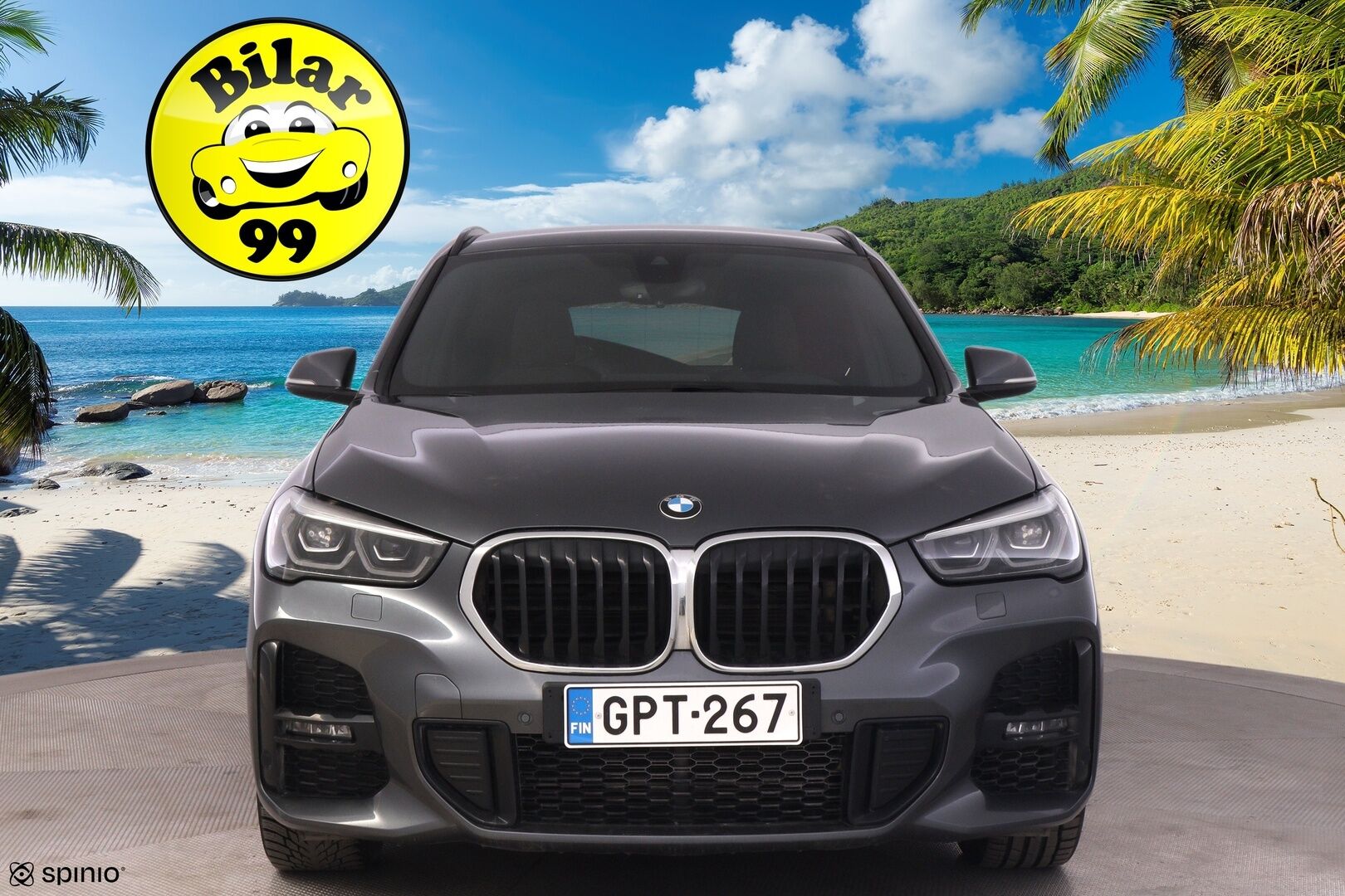 BMW X1 2022 F48 xDrive25e A Charged Edition M Sport * ACC / HUD / Koukku / Sporttipenkit / P.tutkat / LED / Navi * - SOH 90,3% / Kahdet renkaat aluvanteilla / Siistikuntoinen - HULLUT AVAJAISHULINAT KORKOTARJOUS 3,29 %