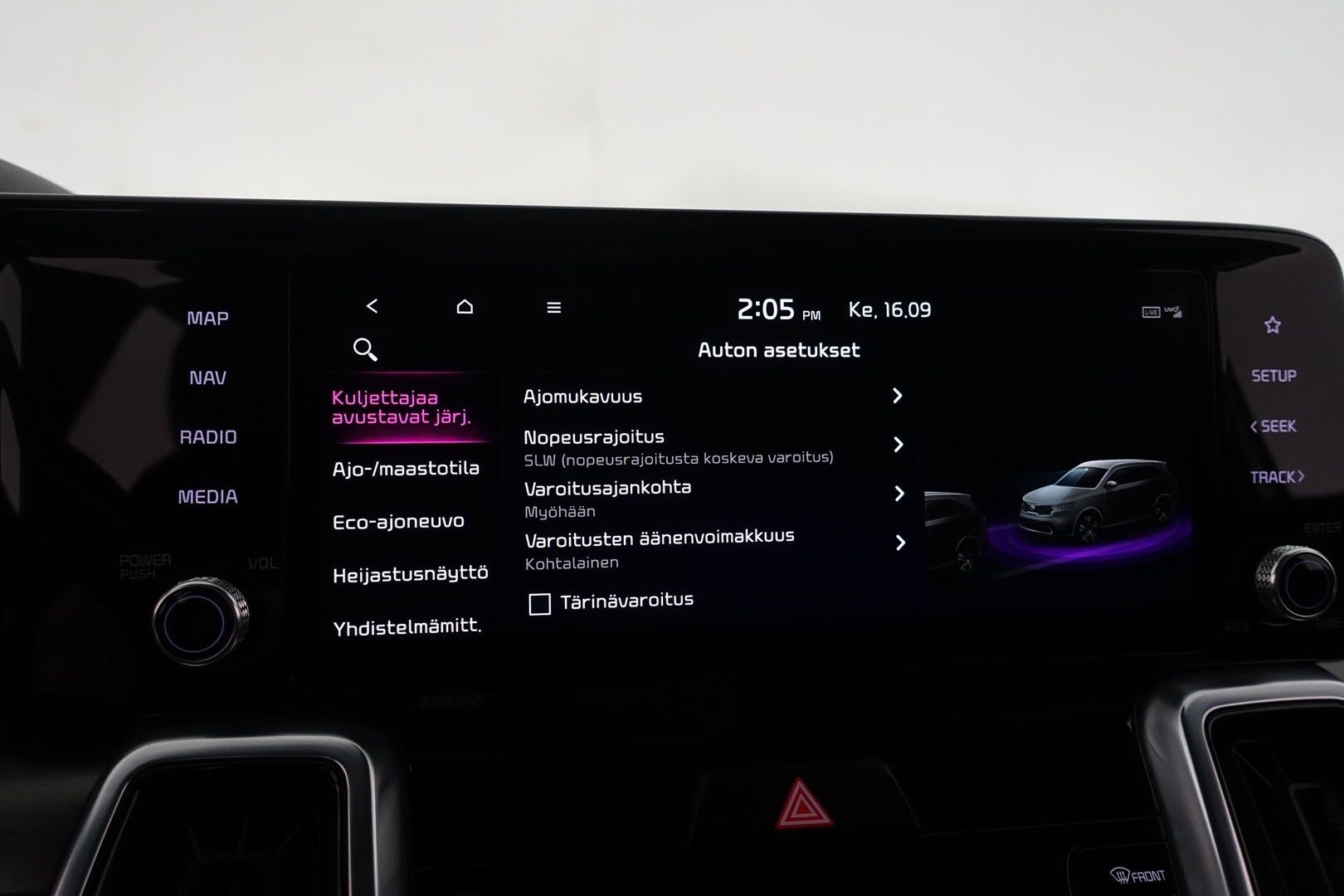 Kia Sorento 2021 1,6 T-GDI Plug-in Hybrid AWD Business Luxury AT 5P - 2. Omisteinen | Adapt. Vakkari | HUD | Bliss | Bose | Ilmastoidut penkit | Keyless | Vetokoukku |