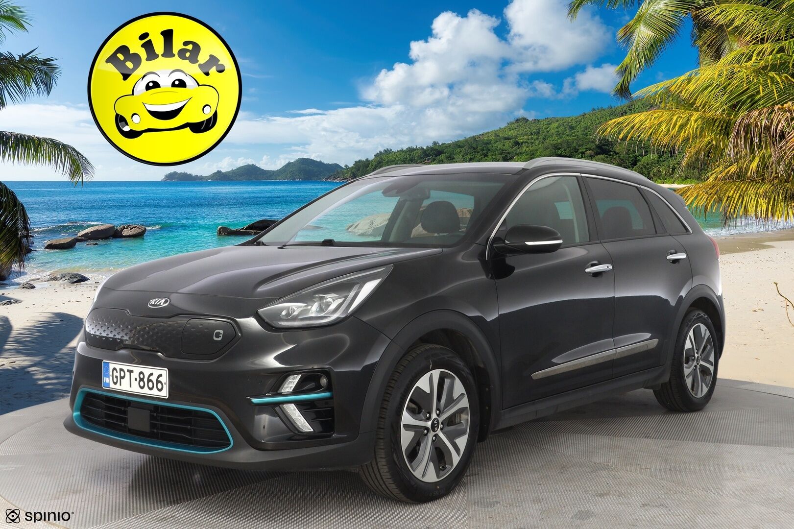 Kia Niro Electric 2021 Business Luxury 64 kWh 204 hv - ACC | Ilmastoidut nahat | Kamera | Navi | Kahdet renkaat aluvantein | SOH 94,5% | Android & Apple 