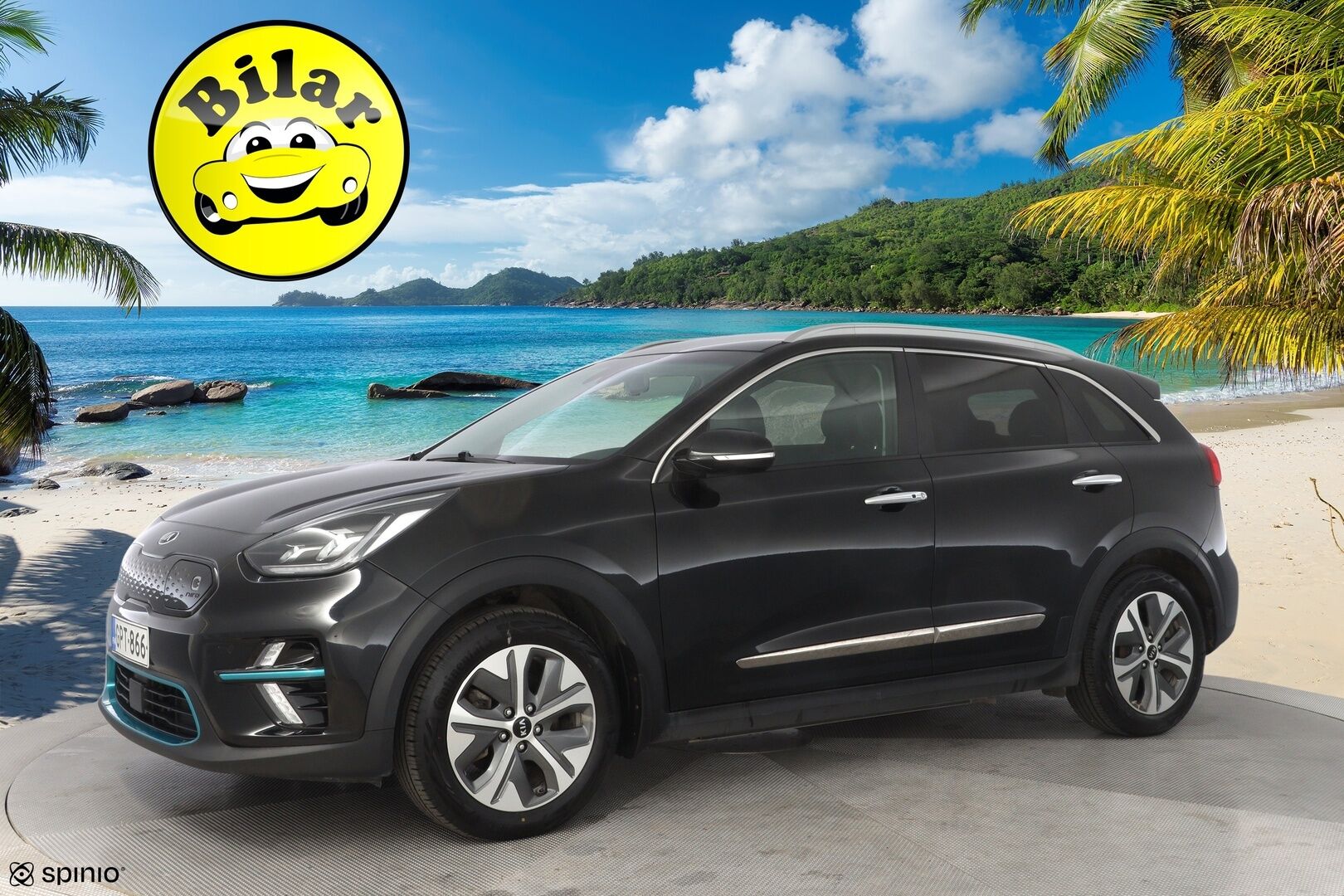 Kia Niro Electric 2021 Business Luxury 64 kWh 204 hv - ACC | Ilmastoidut nahat | Kamera | Navi | Kahdet renkaat aluvantein | SOH 94,5% | Android & Apple 