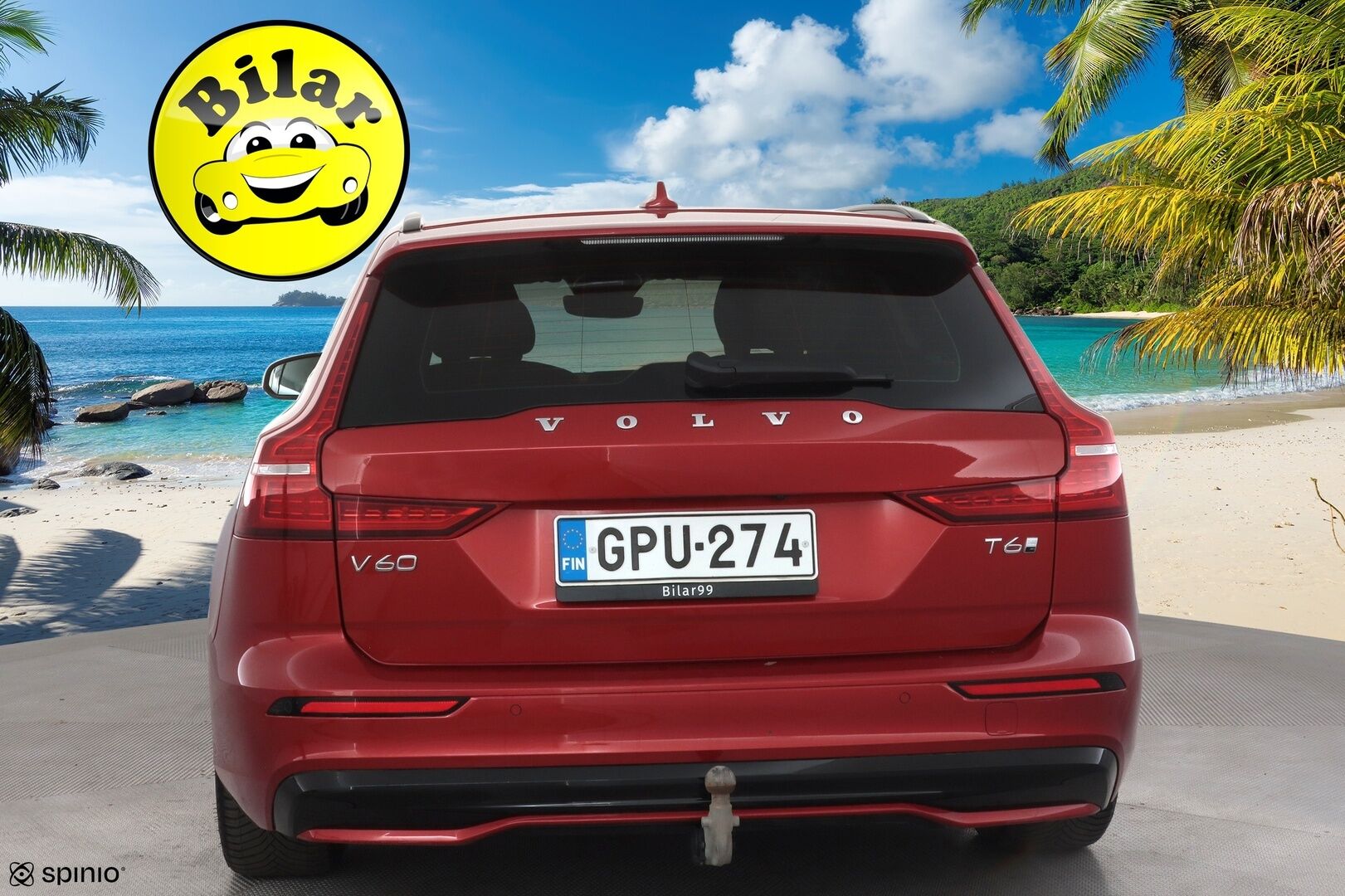 Volvo V60 2025 T6 AWD Long Range Plus Dark aut - | ACC | Koukku | Sporttinahat muistilla | Full-LED Active | Pilot Assist | BLIS | High perf. audio | Keyless | Merkkihuollot | 1-om suomiauto | ALV |