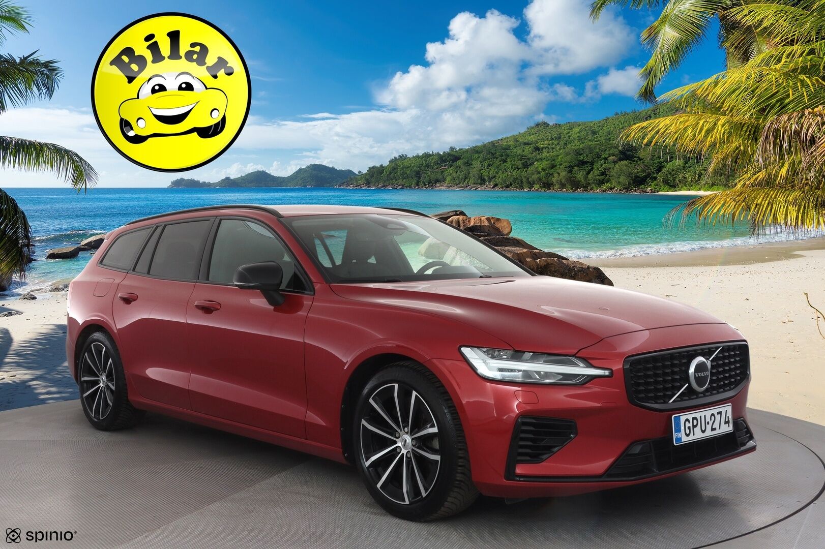 Volvo V60 2025 T6 AWD Long Range Plus Dark aut - | ACC | Koukku | Sporttinahat muistilla | Full-LED Active | Pilot Assist | BLIS | High perf. audio | Keyless | Merkkihuollot | 1-om suomiauto | ALV |