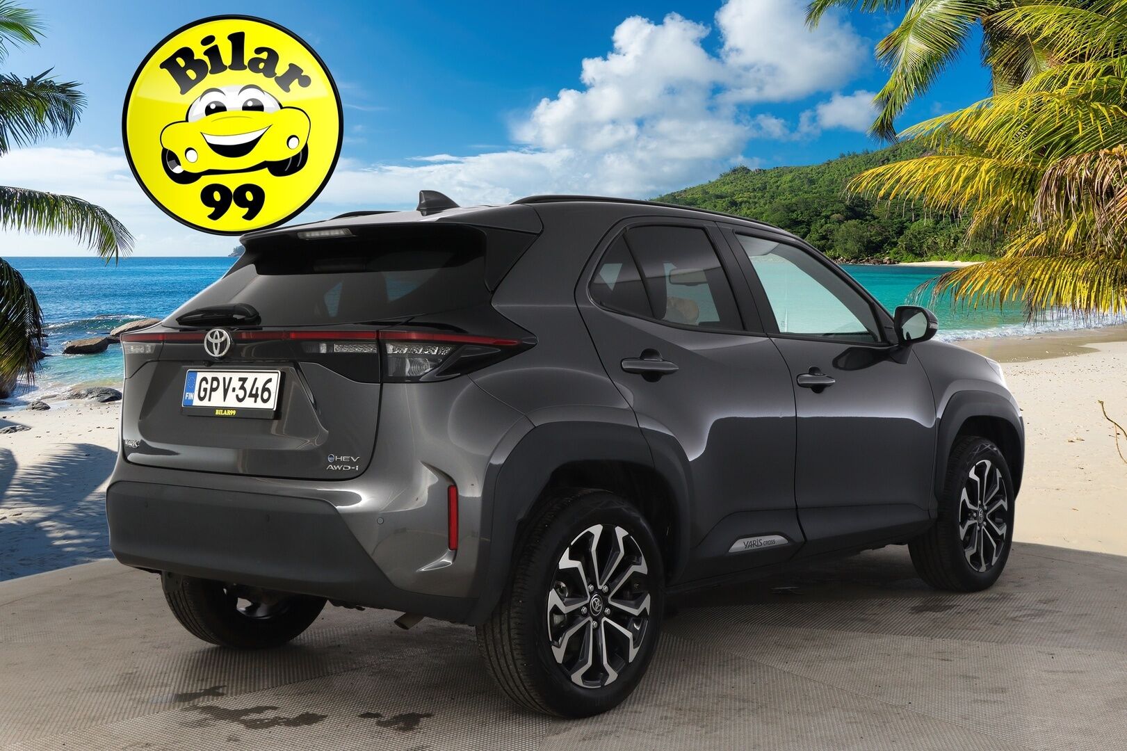 Toyota Yaris Cross 2024 1.5 Hybrid 116 AWD-i Intense Plus * ACC / Peruutuskamera / Navigointi / LED / Sähköluukku * - 3,99 % KORKOTARJOUS TÄHÄN AUTOON - 2xRenkaat / Lohko / Siisti / MIracast*