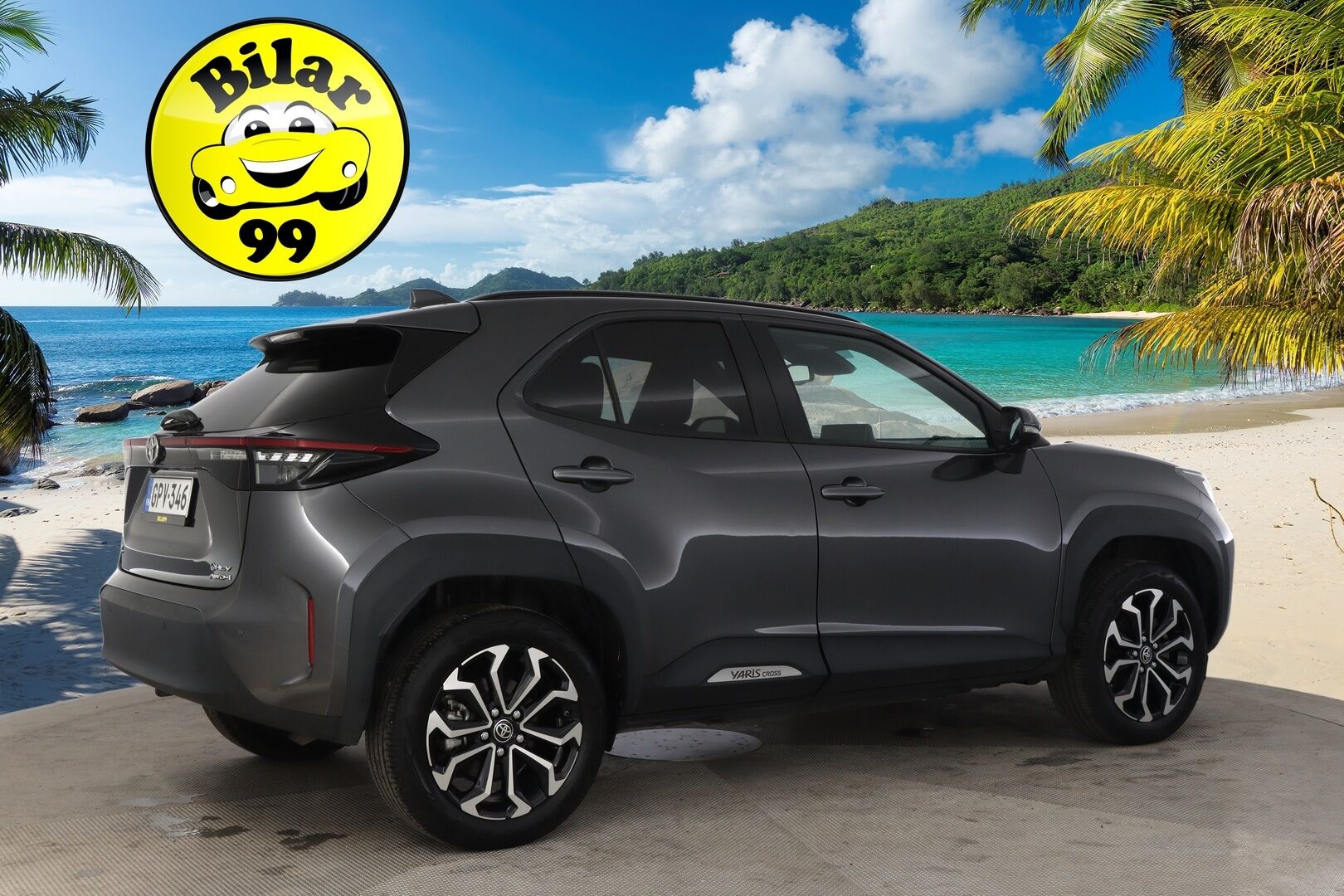 Toyota Yaris Cross 2024 1.5 Hybrid 116 AWD-i Intense Plus * ACC / Peruutuskamera / Navigointi / LED / Sähköluukku * - 3,99 % KORKOTARJOUS TÄHÄN AUTOON - 2xRenkaat / Lohko / Siisti / MIracast*