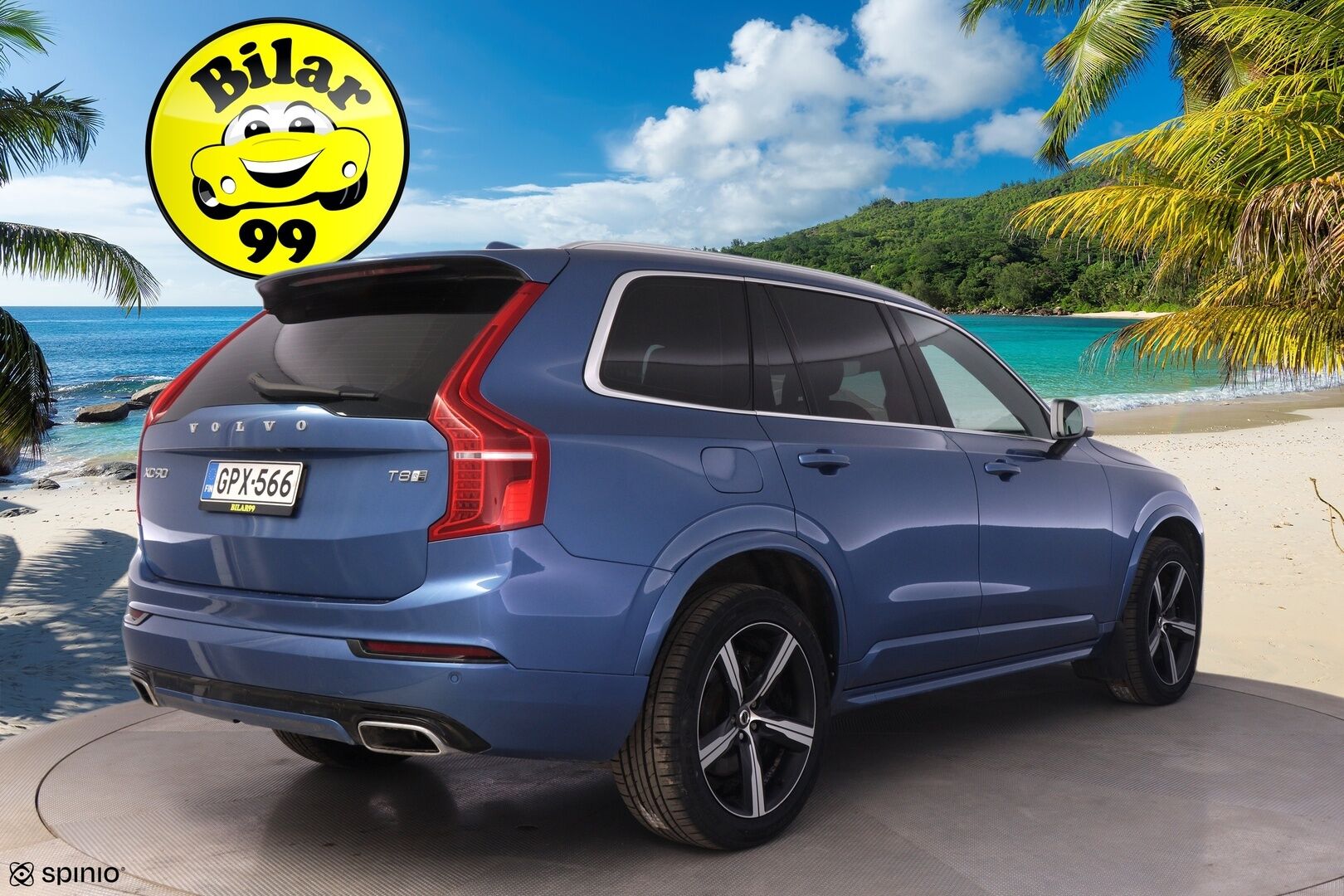 Volvo XC90 2018 T8 Twin Engine AWD R-Design *Webasto / Koukku alletaittuva / HUD / Adapt.LED / S.Luukku* - *Asiallinen huoltohistoria / Jakopää tehty hiljattain!!* - HULLUT AVAJAISHULINAT KORKOTARJOUS 3,29 %