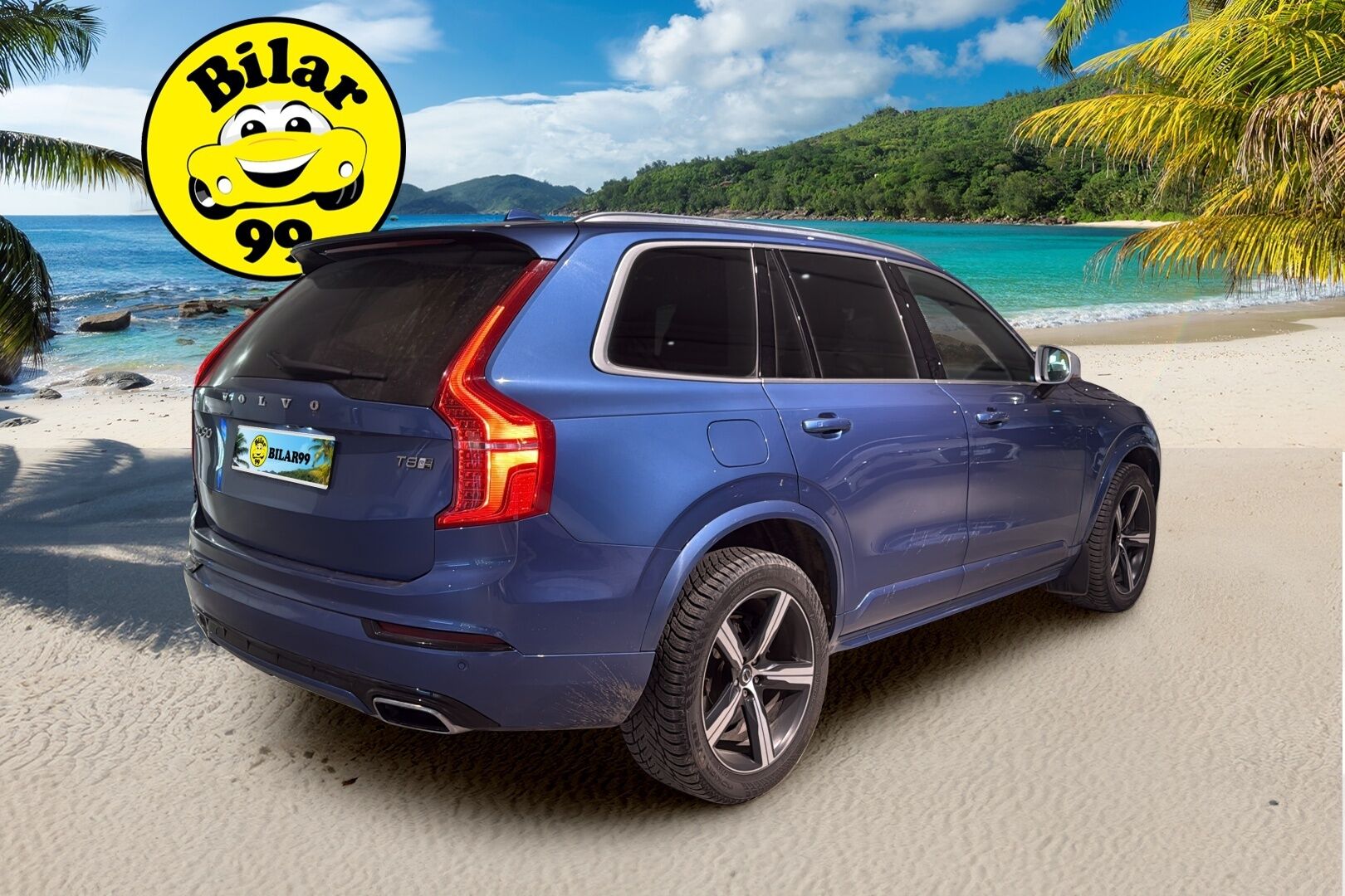 Volvo XC90 2017 T8 Twin Engine AWD R-Design *Webasto / Koukku alletaittuva / HUD / Adapt.LED / S.Luukku* - *Asiallinen huoltohistoria / Jakopää tehty hiljattain!!*