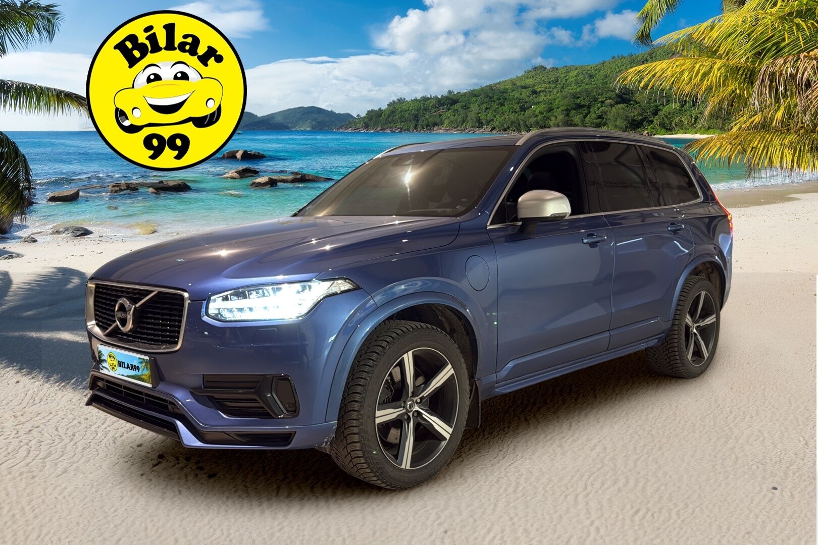 Volvo XC90 2017 T8 Twin Engine AWD R-Design *Webasto / Koukku alletaittuva / HUD / Adapt.LED / S.Luukku* - *Asiallinen huoltohistoria / Jakopää tehty hiljattain!!*