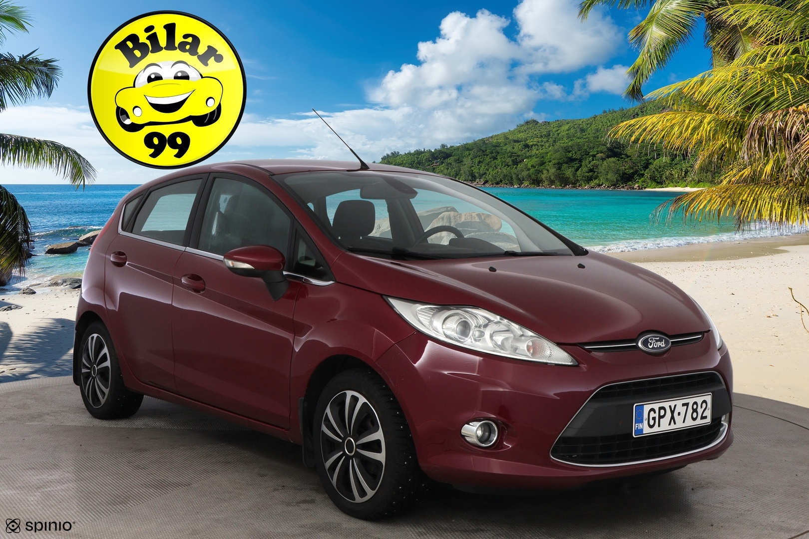 Ford Fiesta 2013 1,25 82 hv Titanium M5 5-ovinen * Vakkari / Lämmitettävä tuulilasi / Aut.Ilmastointi / Xenon - Upea värimaailma / Erittäin siisti / Jakopää hiljattain tehty! - HULLUT JOULUT KORKOTARJOUS 2,49% 