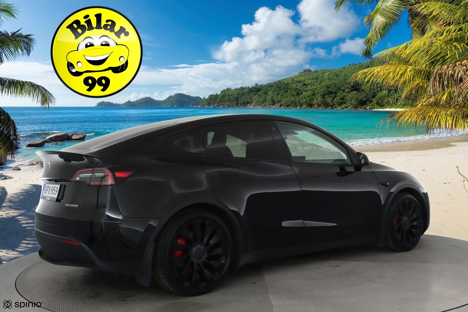 Tesla Model Y 2022 Performance - 3,99 % KORKOTARJOUS TÄHÄN AUTOON - Koukku / Lämpöpumppu / Matrix LED / Lasikatto / Premium Audio / Nahkasisusta / 2x Renkaat / Juuri tullut Tampereelle!