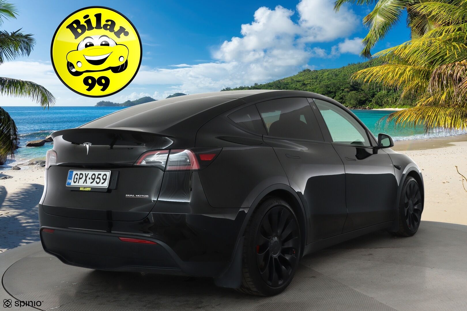 Tesla Model Y 2022 Performance - 3,99 % KORKOTARJOUS TÄHÄN AUTOON - Koukku / Lämpöpumppu / Matrix LED / Lasikatto / Premium Audio / Nahkasisusta / 2x Renkaat / Juuri tullut Tampereelle!
