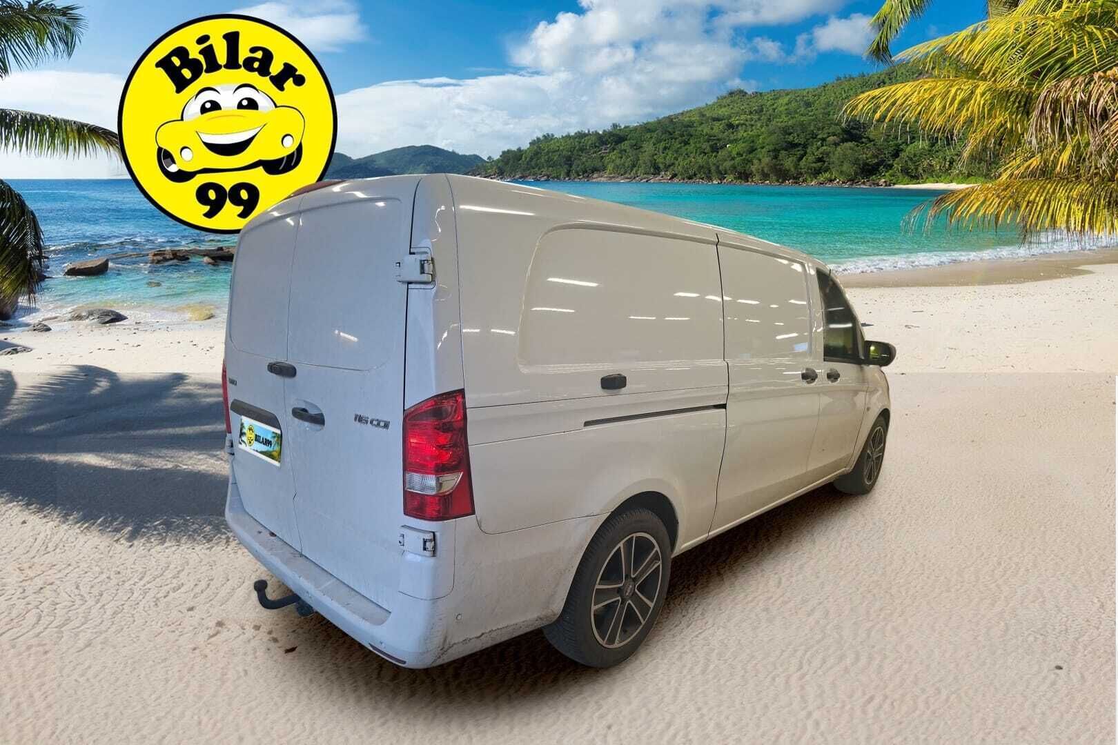 Mercedes-Benz Vito 2022 116CDI RWD-3,05/34K pitkä A3 A - | Vakionopeudensäädin | ALV | Navi | LED | Vetokoukku | Tutkat edessä ja takana | Peruutuskamera | Ilmastointi