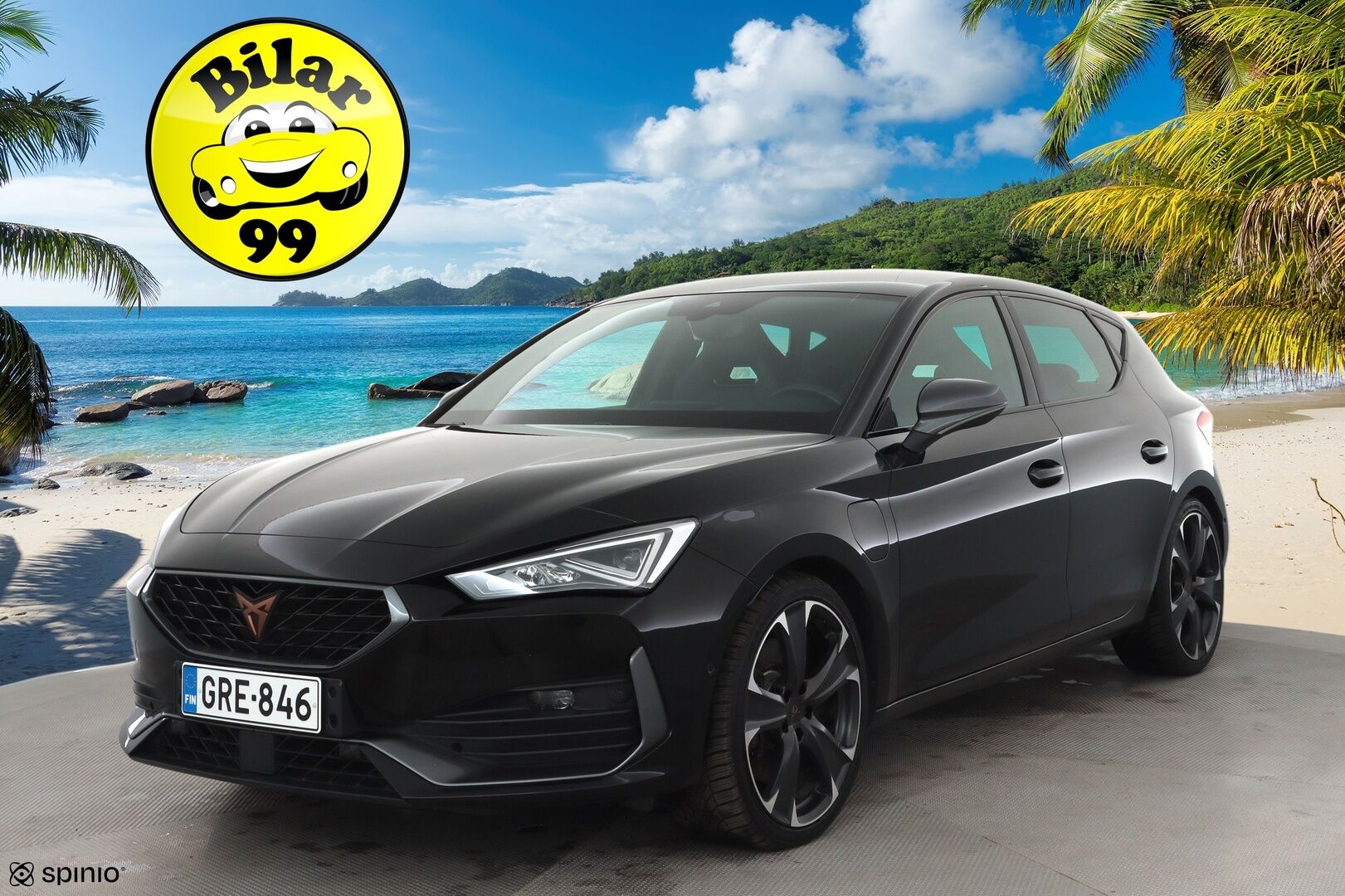 Cupra Leon 2022 1,4 PHEV 180 kW e-HYBRID DSG * ACC / LED / P.Kamera / Muistipenkki / Navi / Kaistavahti / Keyless * - Merkkihuollot