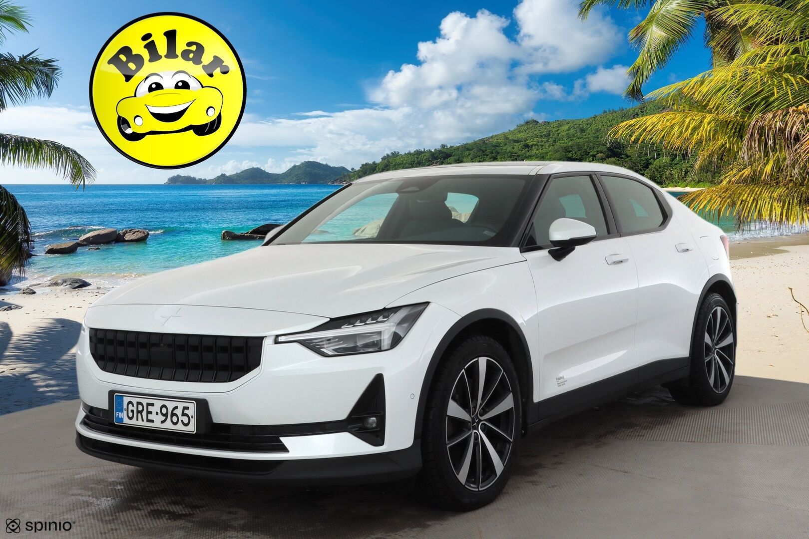 Polestar 2 2022 Long Range Dual Motor, 300kW, 78kWh - | Pilot&Plus | ACC | ILP | Pixel-LED | Harman/Kardon | 360° | Lasikatto | Muistipenkki | Sporttipenkit | BLIS | Pilot Assist | Merkkihuollot | 
