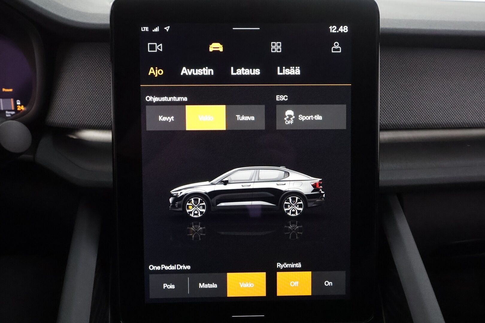 Polestar 2 2022 Long Range Dual Motor, 300kW, 78kWh - | Pilot&Plus | ACC | ILP | Pixel-LED | Harman/Kardon | 360° | Lasikatto | Muistipenkki | Sporttipenkit | BLIS | Pilot Assist | Merkkihuollot | 