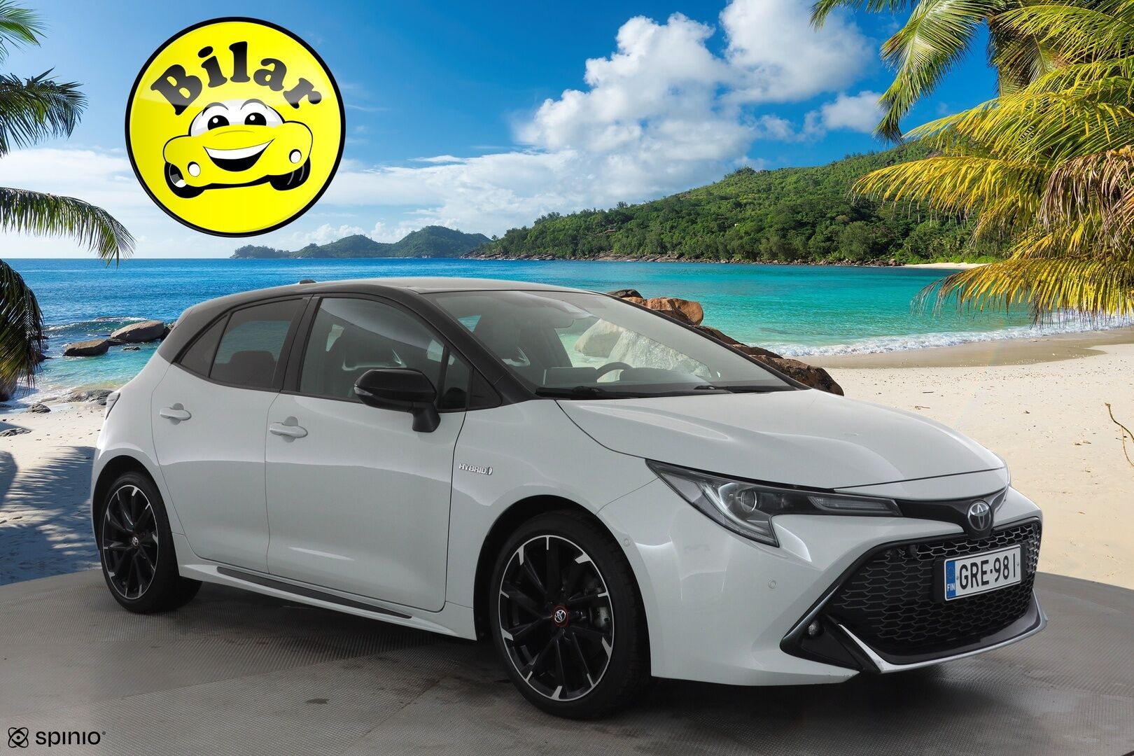 Toyota Corolla 2021 Hatchback 1,8 Hybrid GR Sport - | ACC | HUD | Sisätilanlämmitin | LED | P.Kamera | Kaistavahti | Katveavustin | Ratinlämmitys | Apple&Android | Keyless | Kahdet renkaat |