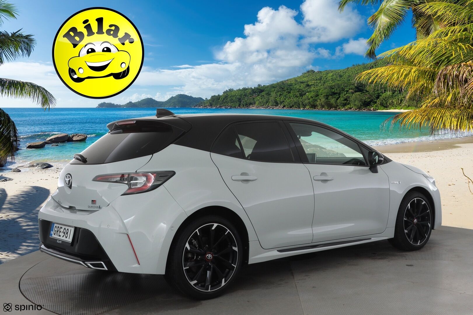 Toyota Corolla 2021 Hatchback 1,8 Hybrid GR Sport - | ACC | HUD | Sisätilanlämmitin | LED | P.Kamera | Kaistavahti | Katveavustin | Ratinlämmitys | Apple&Android | Keyless | Kahdet renkaat |