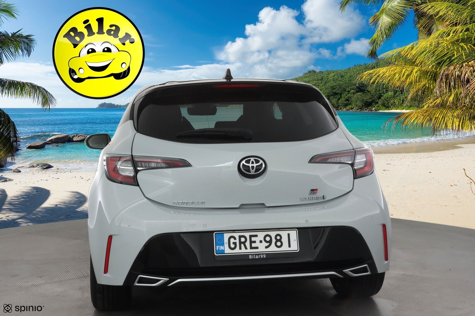 Toyota Corolla 2021 Hatchback 1,8 Hybrid GR Sport - | ACC | HUD | Sisätilanlämmitin | LED | P.Kamera | Kaistavahti | Katveavustin | Ratinlämmitys | Apple&Android | Keyless | Kahdet renkaat |