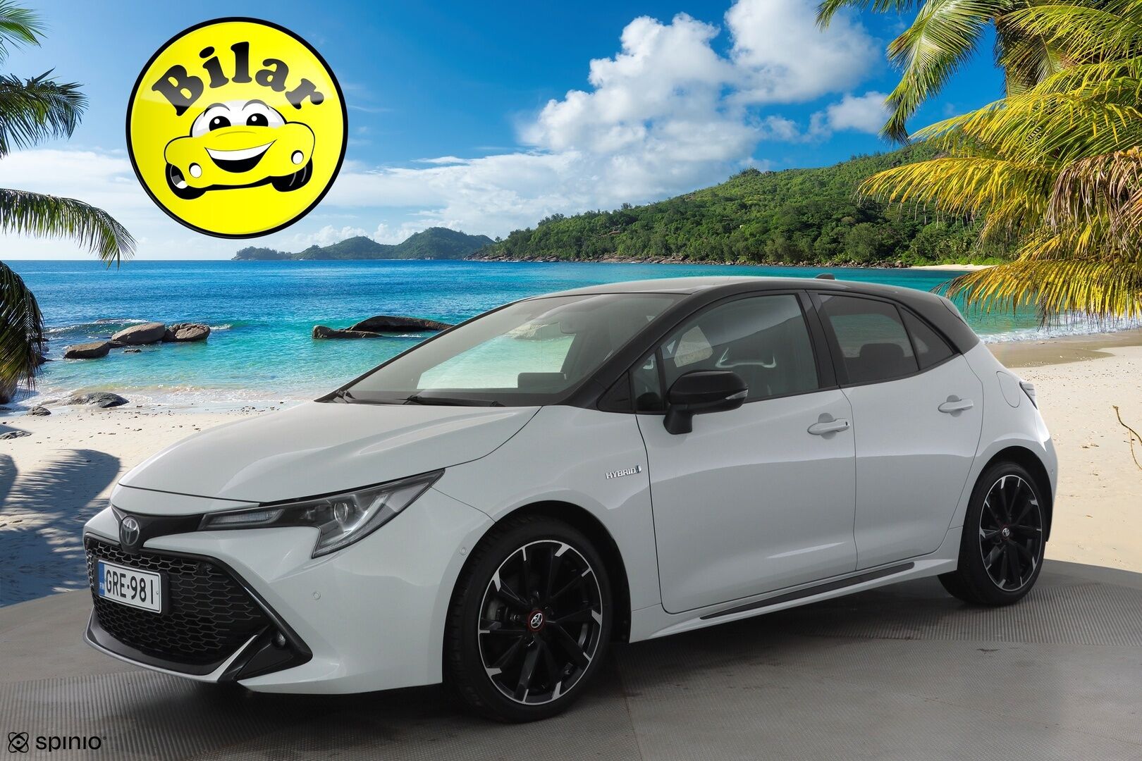 Toyota Corolla 2021 Hatchback 1,8 Hybrid GR Sport - | ACC | HUD | Sisätilanlämmitin | LED | P.Kamera | Kaistavahti | Katveavustin | Ratinlämmitys | Apple&Android | Keyless | Kahdet renkaat |