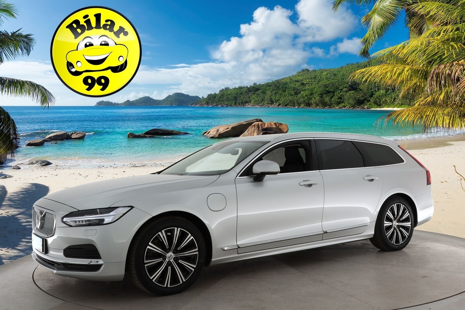 Volvo V90 2021 T6 AWD Inscription Expression Recharge Aut *Nahkapenkit /  H&K / Webasto / Adapt. vakkari / Koukku / Muistipenkki / - *juuri saapunut! / 2x renkaat&vanteet*