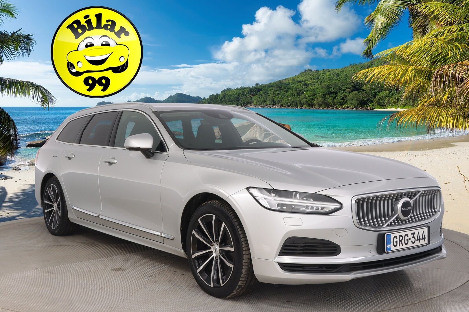 Volvo V90 2021 T6 AWD Inscription Expression Aut *Sporttinahat muistilla / VOC /  H&K / Webasto / Adapt. vakkari / Koukku / P.kamera* - *juuri saapunut! / 2x renkaat&vanteet*