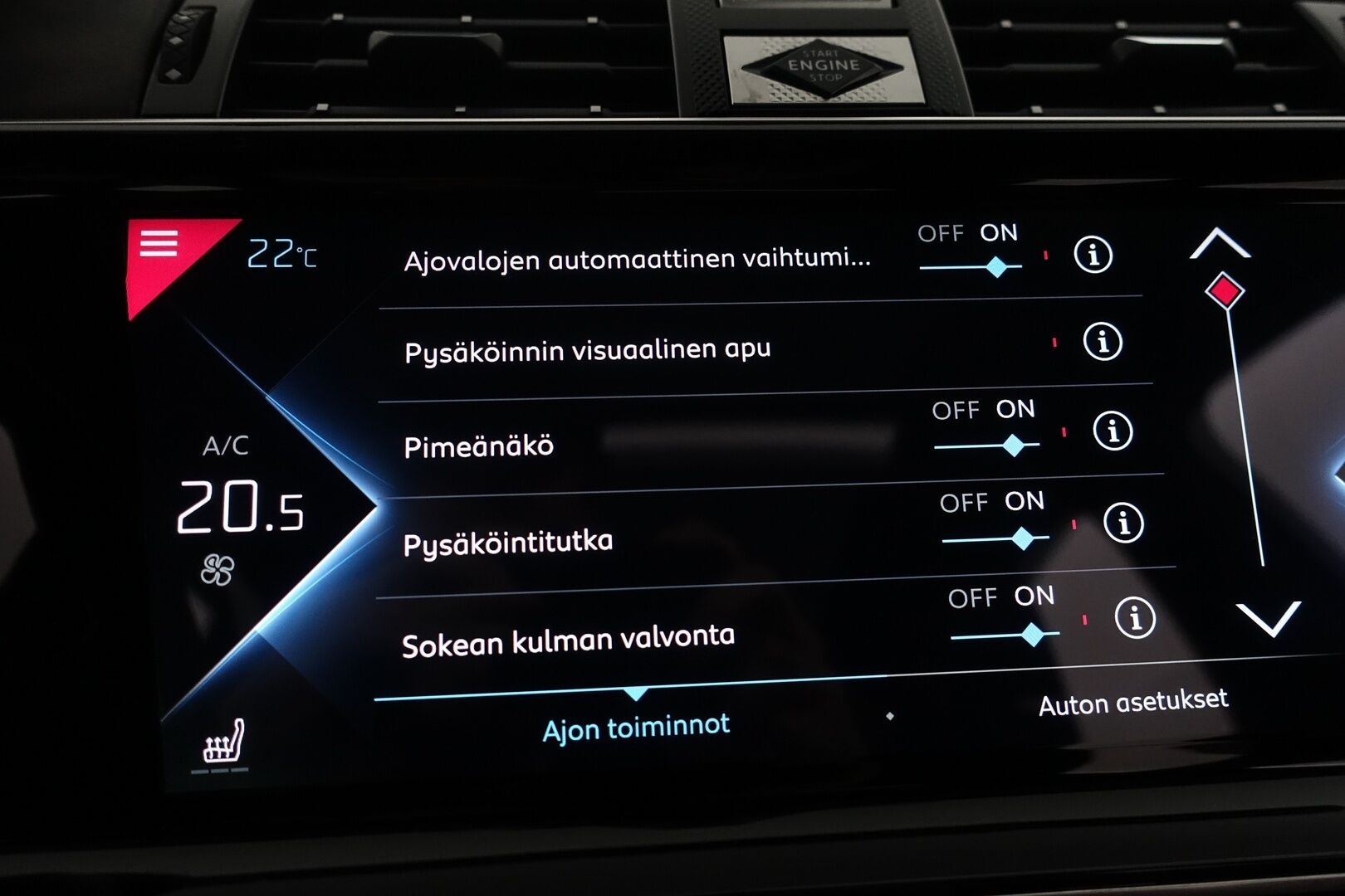 DS 7 Crossback 2020 E-Tense 300 4x4 Plug-in hybrid Opera - | ACC | Night Vision | Panorama | Focal Electra | Ilmastoidut & hierovat nahat | 360 Kamera | Digimittaristo | Keyless | Esilämmitys | Ajolinja-avustin | DS LED Vision | - KORKO VAIN 3,99 %