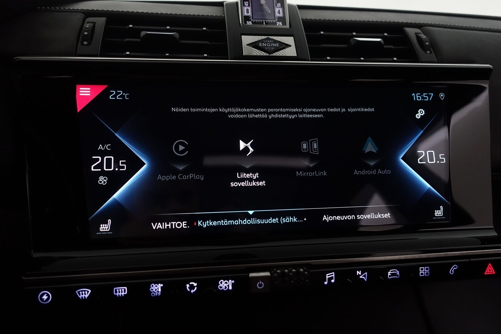 DS 7 Crossback 2020 E-Tense 300 4x4 Plug-in hybrid Opera - | ACC | Night Vision | Panorama | Focal Electra | Ilmastoidut & hierovat nahat | 360 Kamera | Digimittaristo | Keyless | Esilämmitys | Ajolinja-avustin | DS LED Vision | - KORKO VAIN 3,99 %