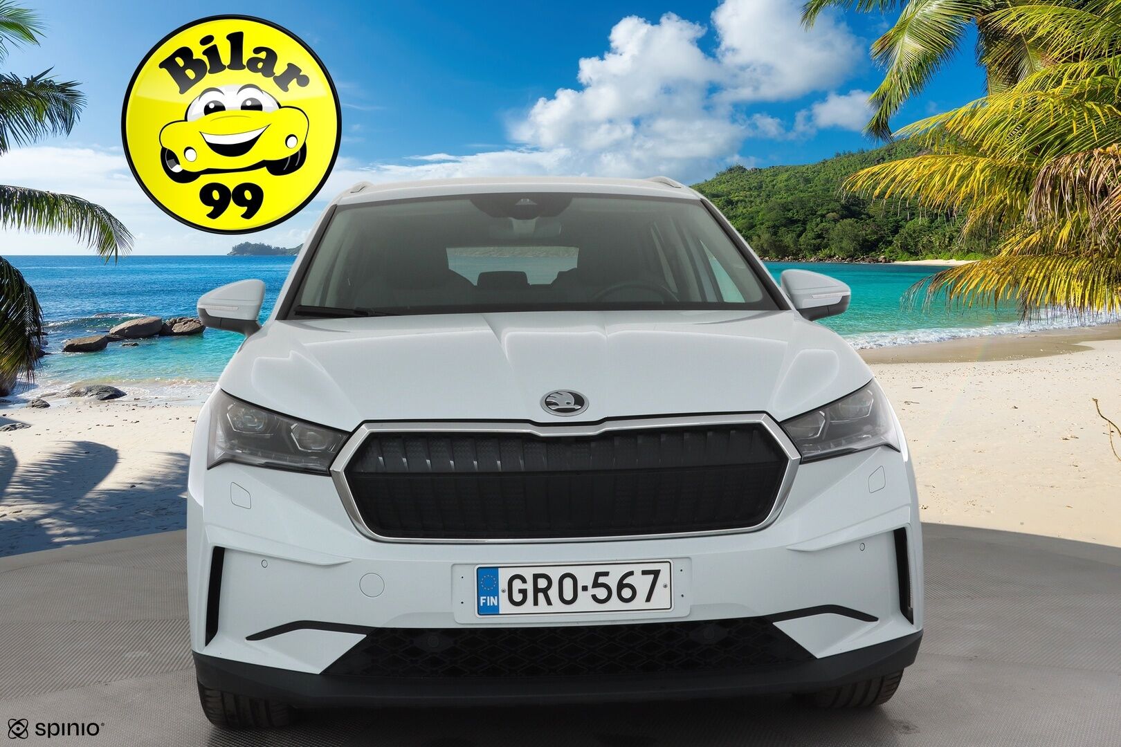 Skoda Enyaq 2022 80x 4x4 iV * ACC / ILP / Koukku / Matrix LED / Puolinahat / P.Kamera / Navi / Keyless / Ratinlämmitin * - Kahdet renkaat aluvanteilla / Merkkihuollettu - HULLUT AVAJAISHULINAT KORKOTARJOUS 3,29 %