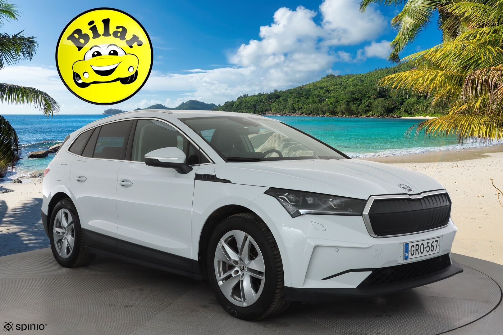 Skoda Enyaq 2022 80x 4x4 iV - Kahdet renkaat aluvanteilla | Merkkihuollettu | ACC | ILP | Koukku | Matrix LED | Puolinahat | Kamera | Navi | Keyless | Ratinlämmitin