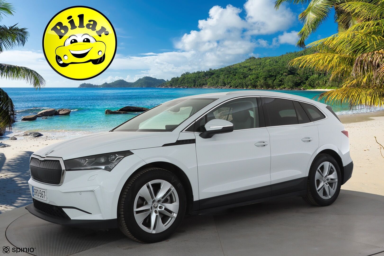 Skoda Enyaq 2022 80x 4x4 iV - Kahdet renkaat aluvanteilla | Merkkihuollettu | ACC | ILP | Koukku | Matrix LED | Puolinahat | Kamera | Navi | Keyless | Ratinlämmitin