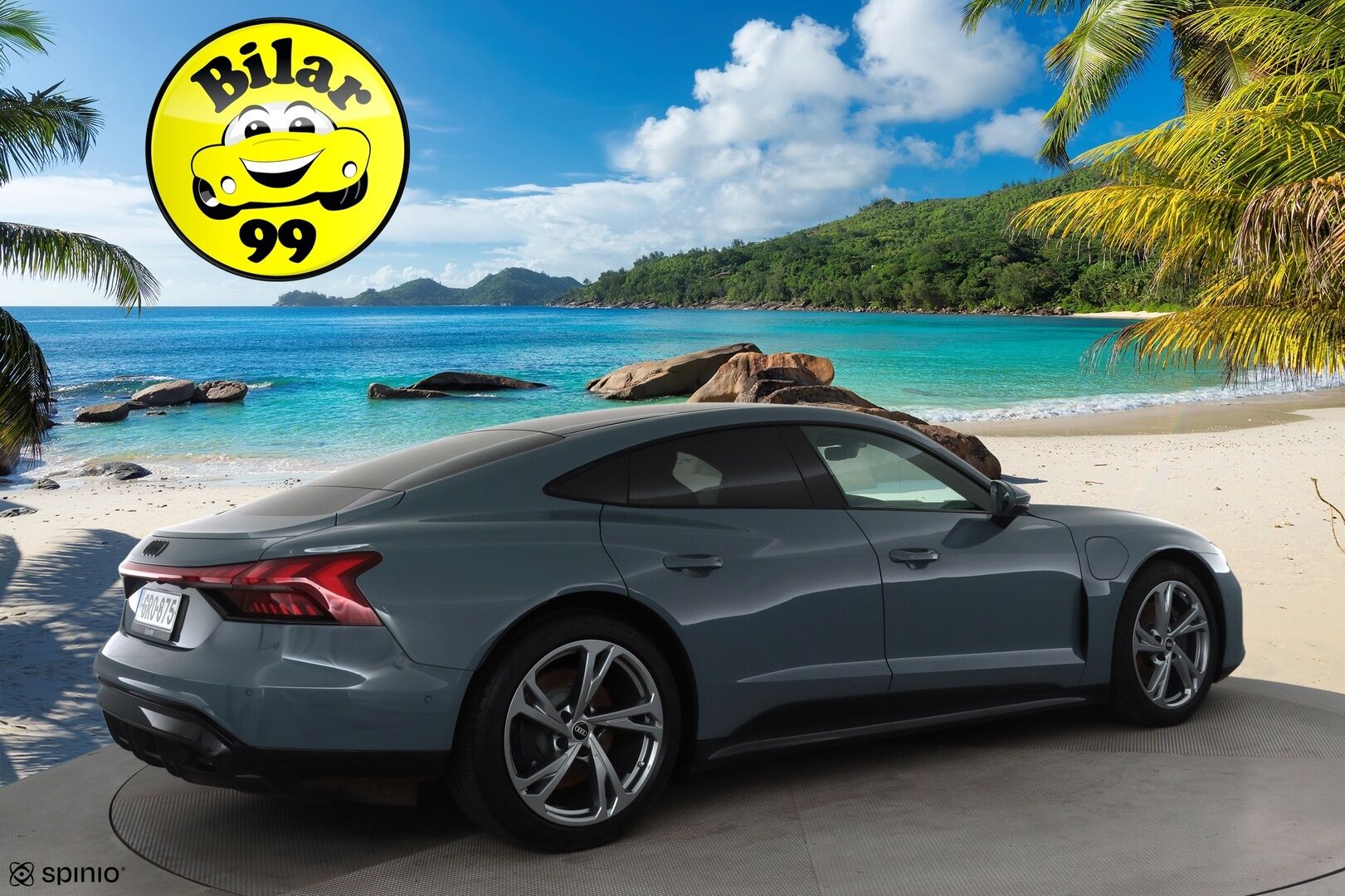 AUDI E-TRON GT 2022 60 quattro * ILP / ACC / Matrix-LED / 360° / Nahkaverhoilu / Lasikatto / Navi / Kaistavahti / KeylessGO * - 2x Latauskaapelit / Kahdet renkaat / Merkkihuollettu! - HULLU BLACKWEEK KORKOTARJOUS 2,49%